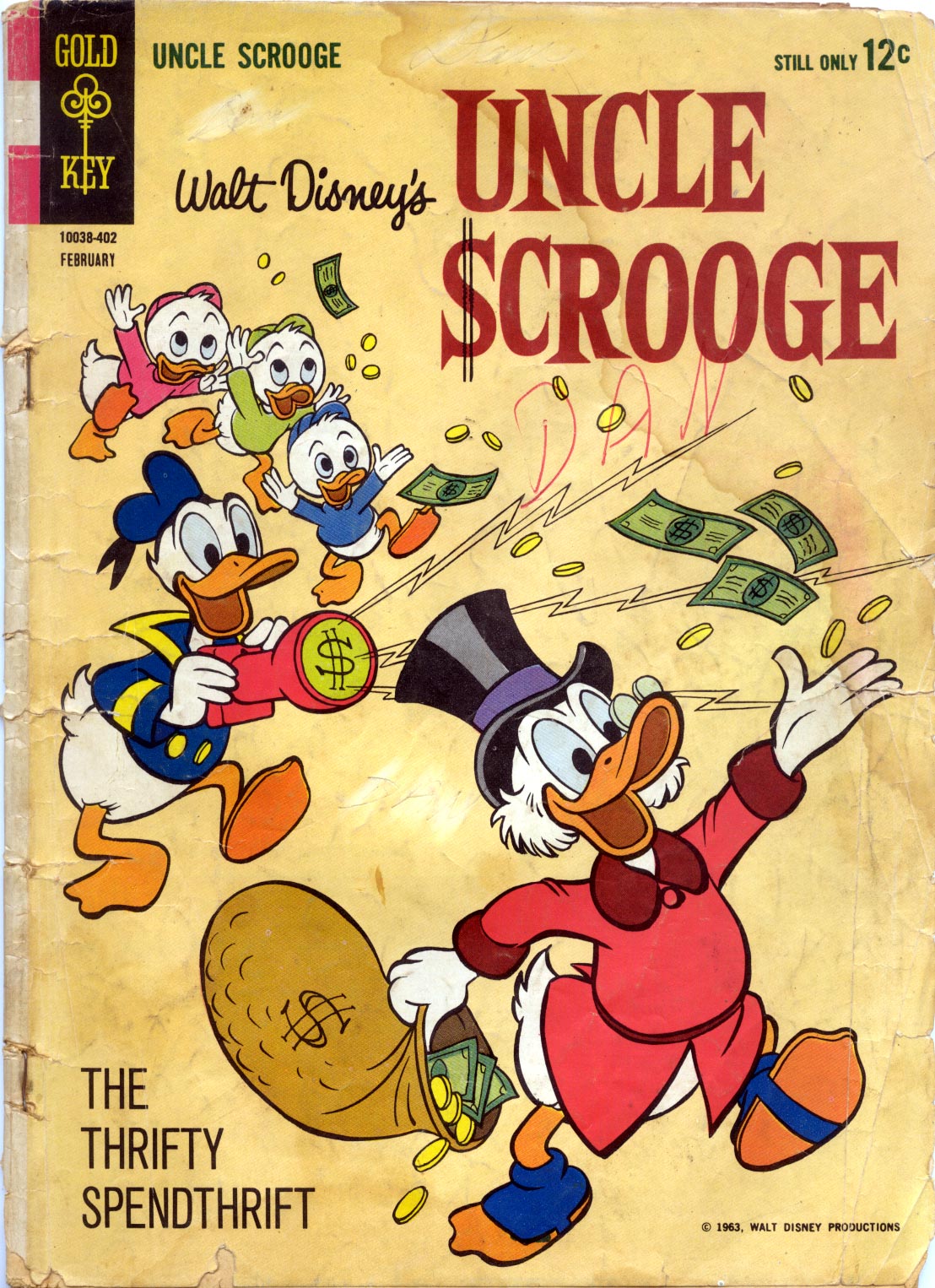 Uncle Scrooge (1953) issue 47 - Page 1
