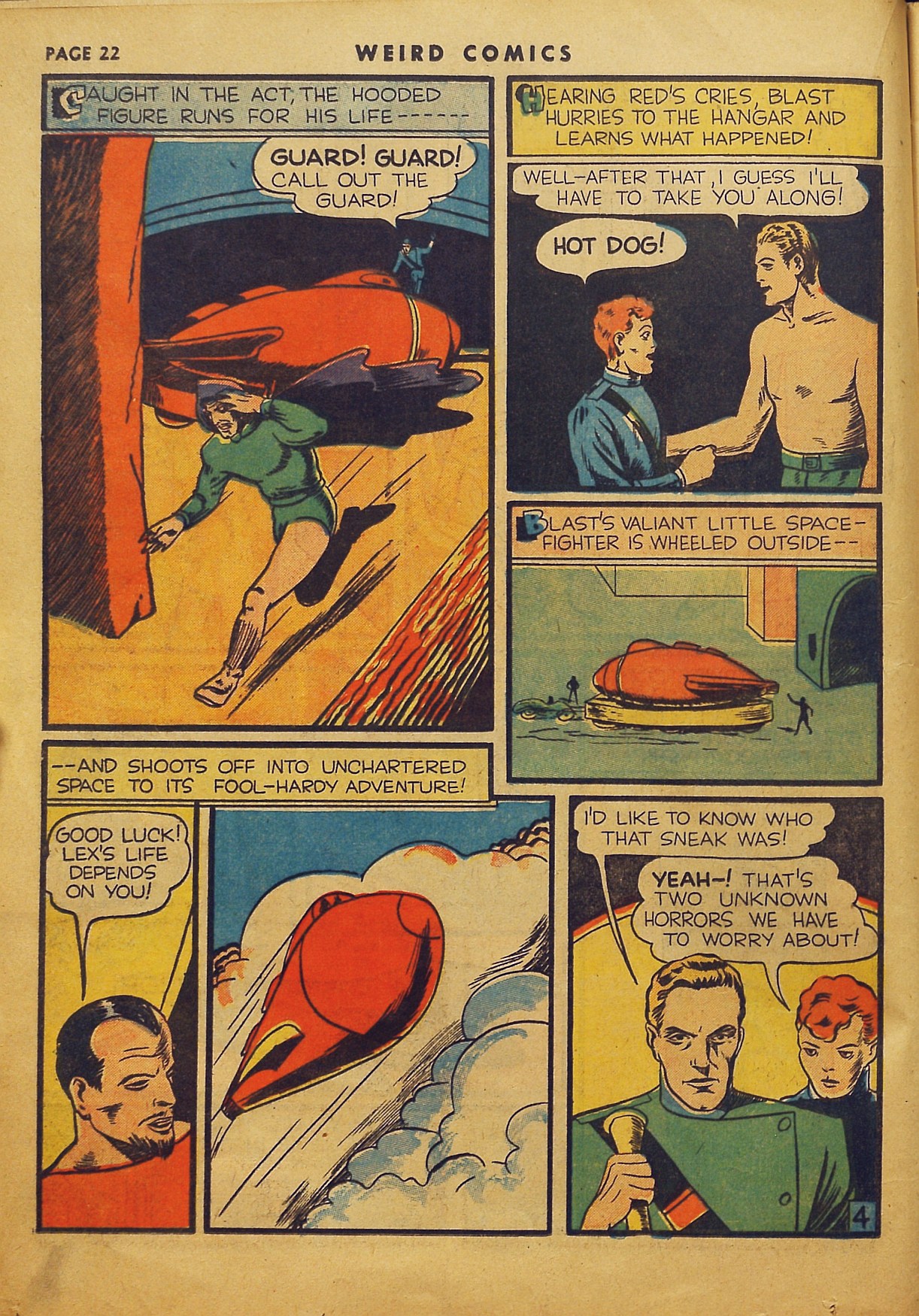 Read online Weird Comics comic -  Issue #6 - 23