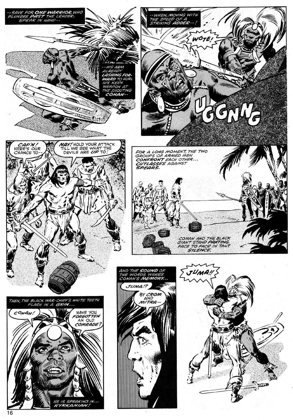 Read online The Savage Sword Of Conan comic -  Issue #41 - 16