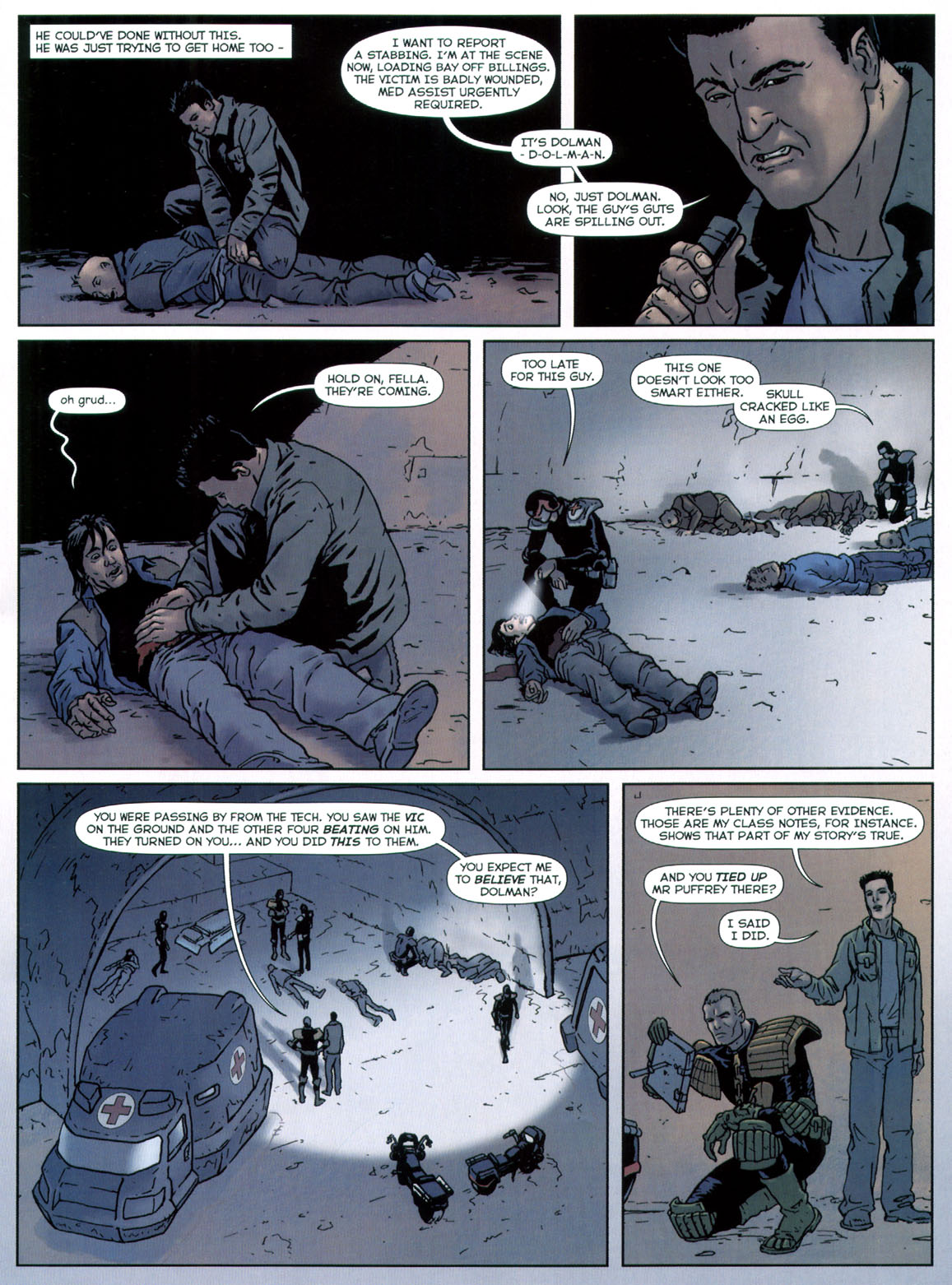 Read online Judge Dredd Megazine (Vol. 5) comic -  Issue #260 - 7