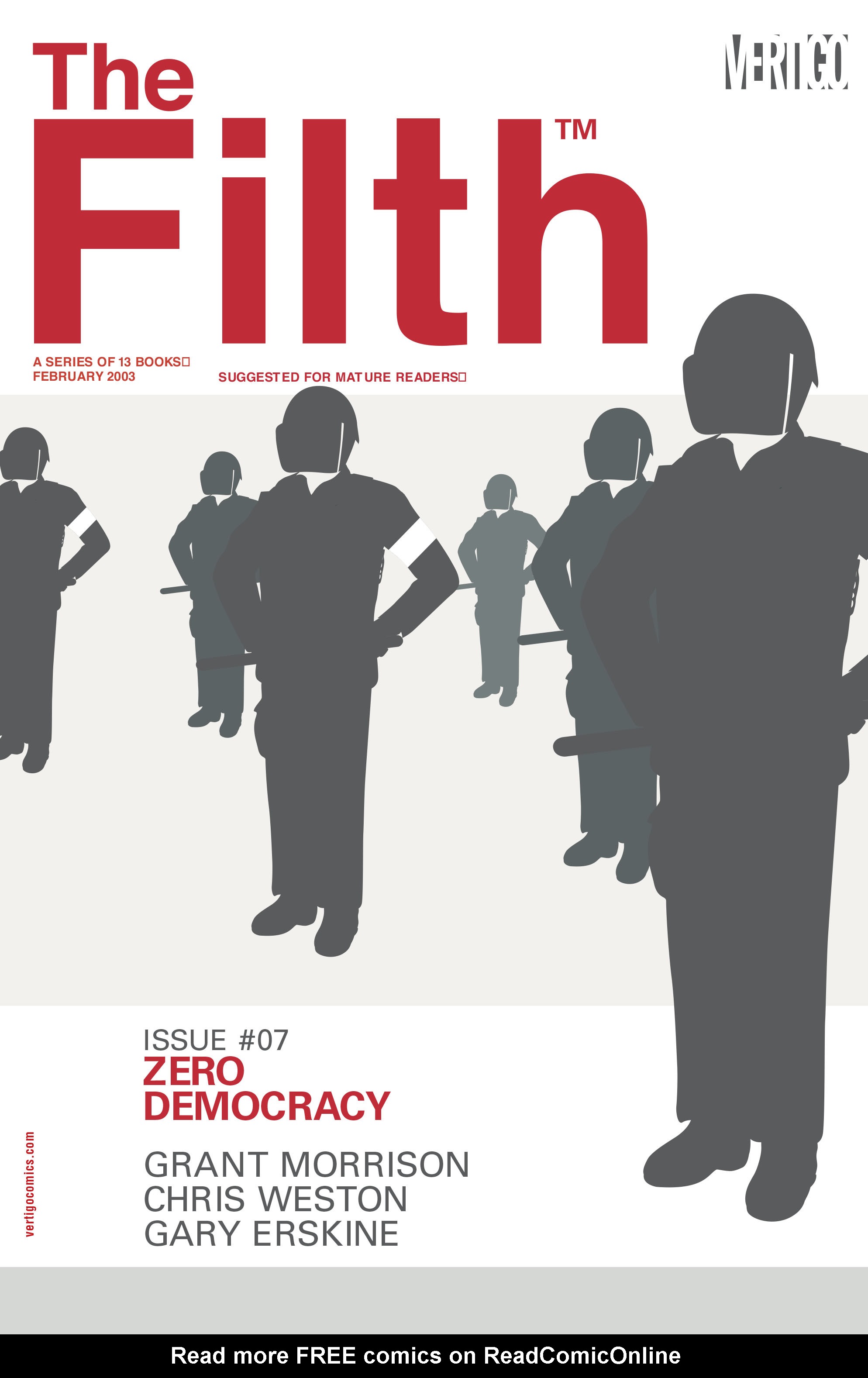 Read online The Filth comic -  Issue #7 - 1