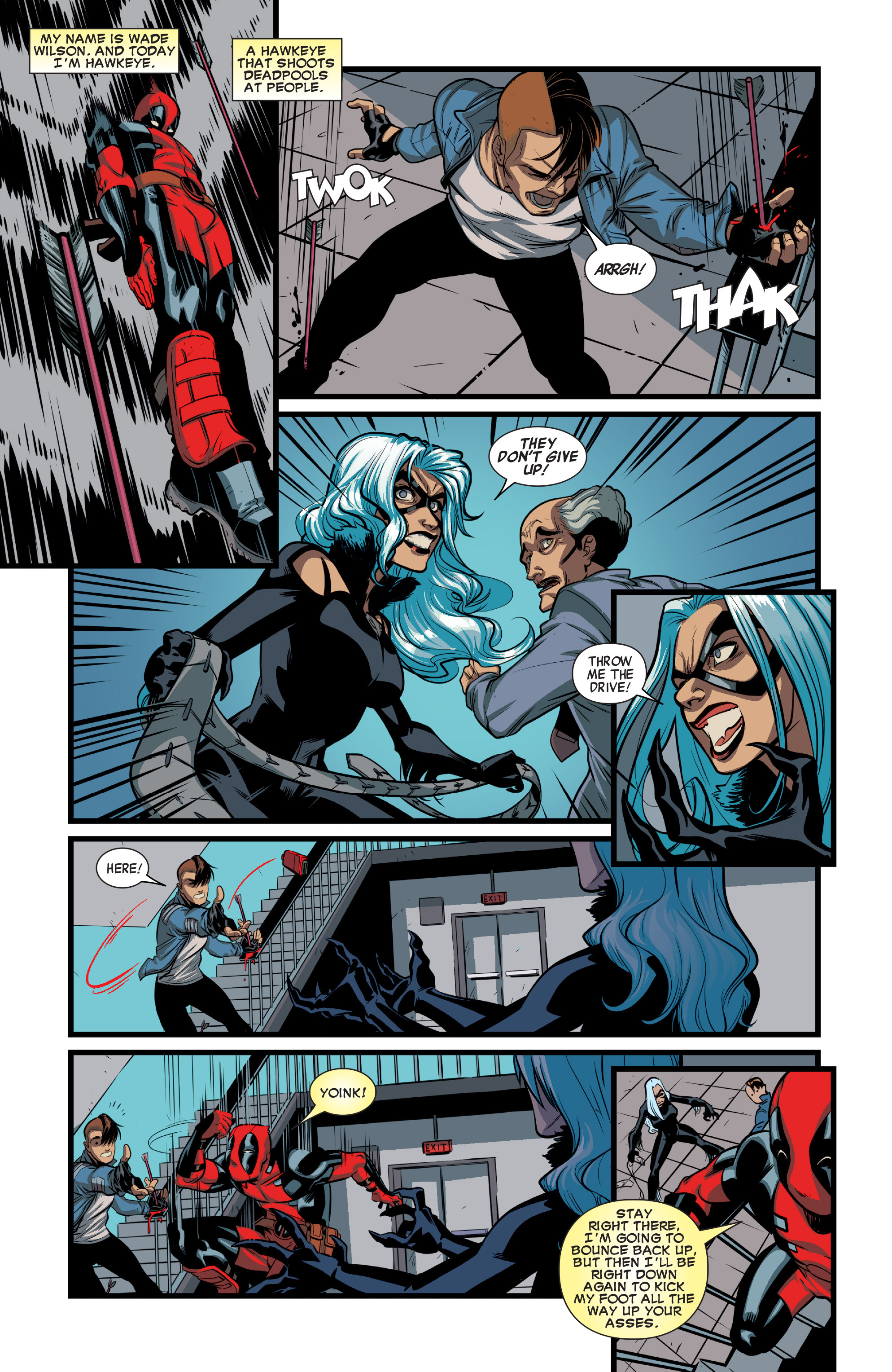 Read online Hawkeye vs. Deadpool comic -  Issue #4 - 12