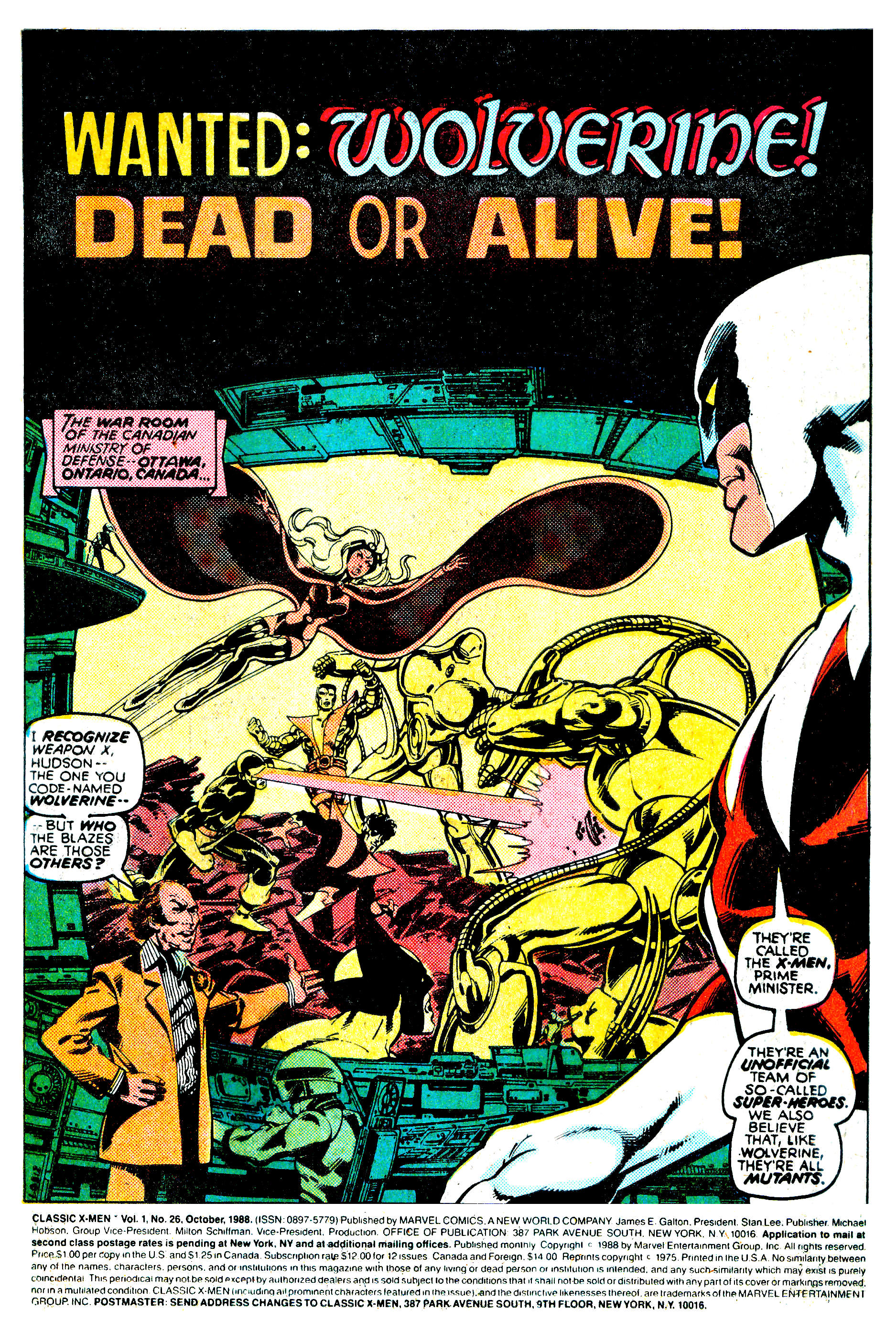 Read online Classic X-Men comic -  Issue #26 - 3