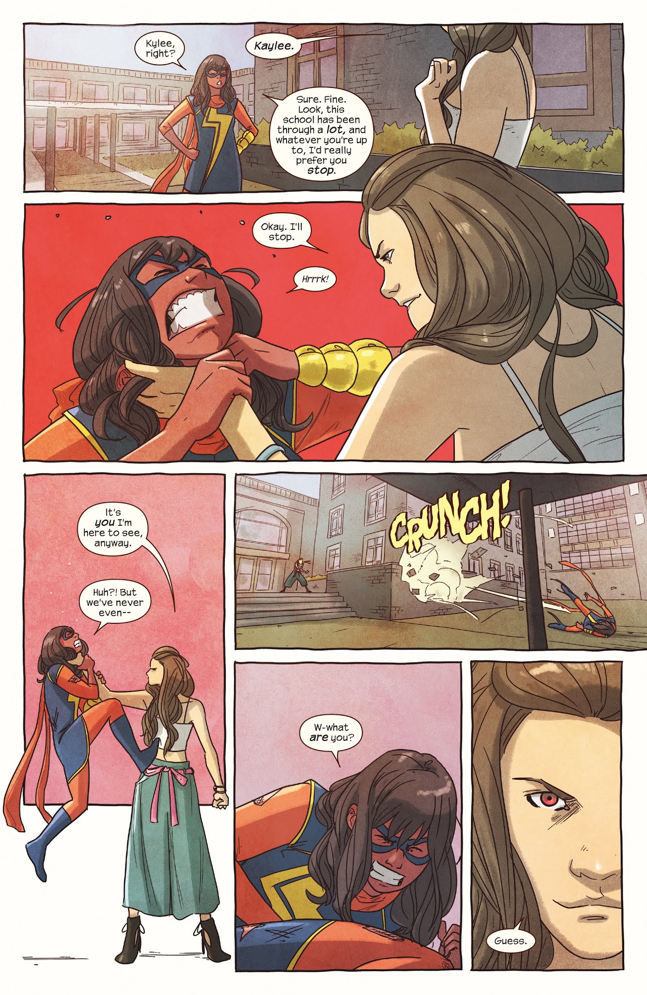 Read online Ms. Marvel (2016) comic -  Issue #30 - 8