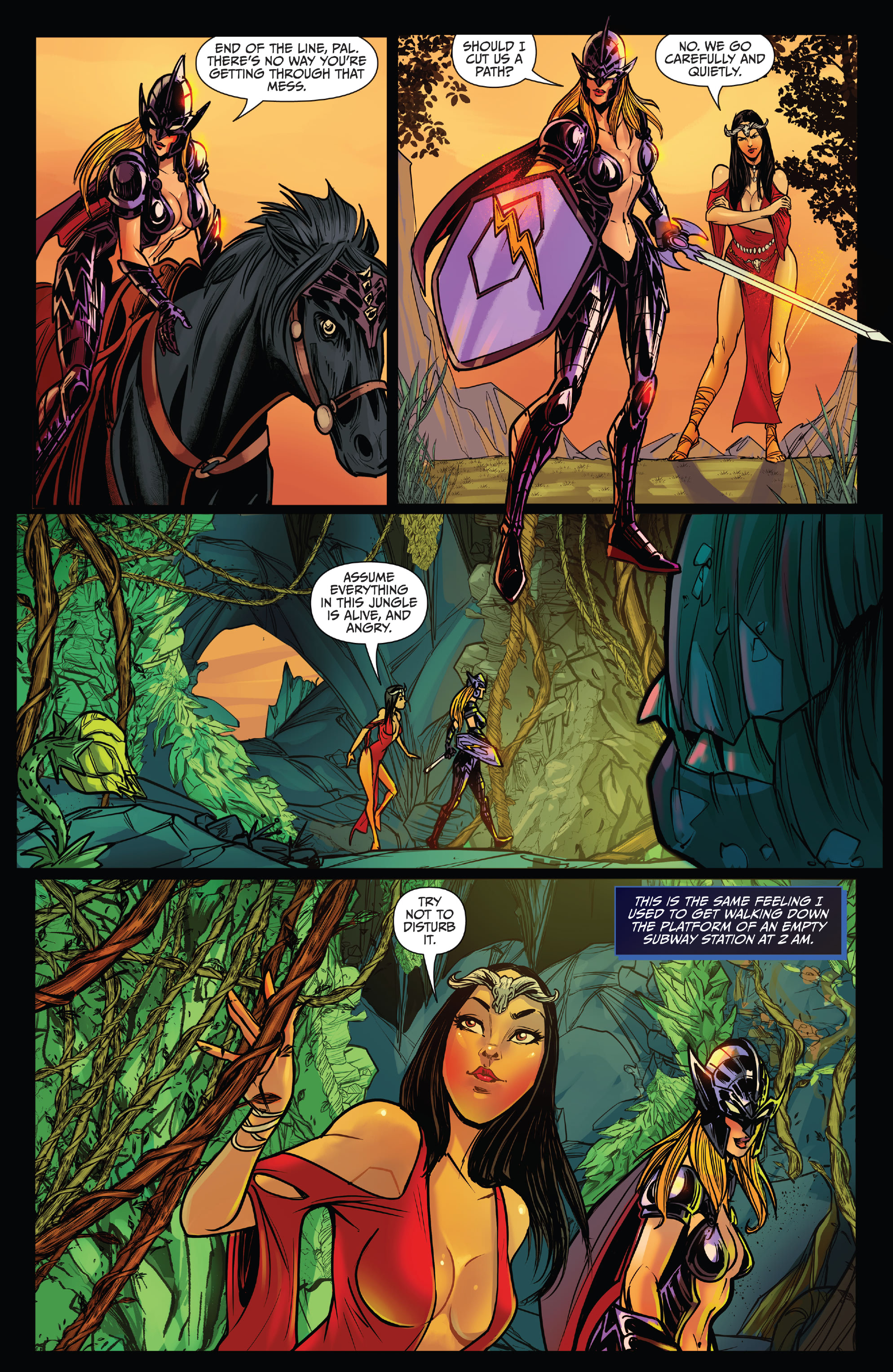 Read online Myths & Legends Quarterly: Black Knight – Fate of Legends comic -  Issue # Full - 35