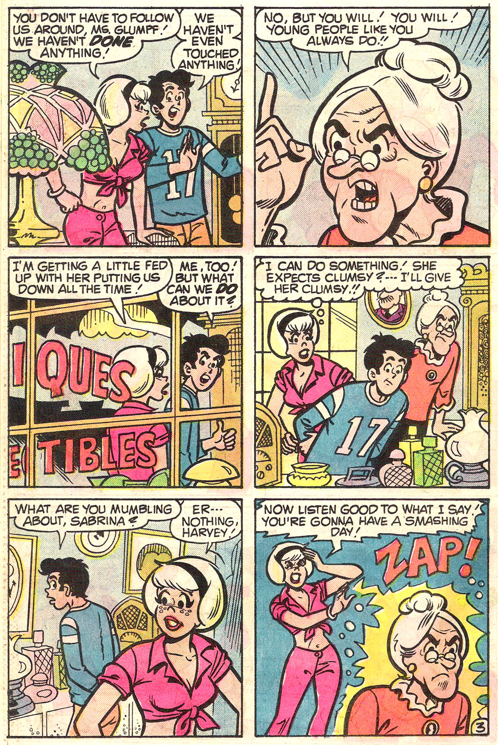 Read online Sabrina The Teenage Witch (1971) comic -  Issue #63 - 21