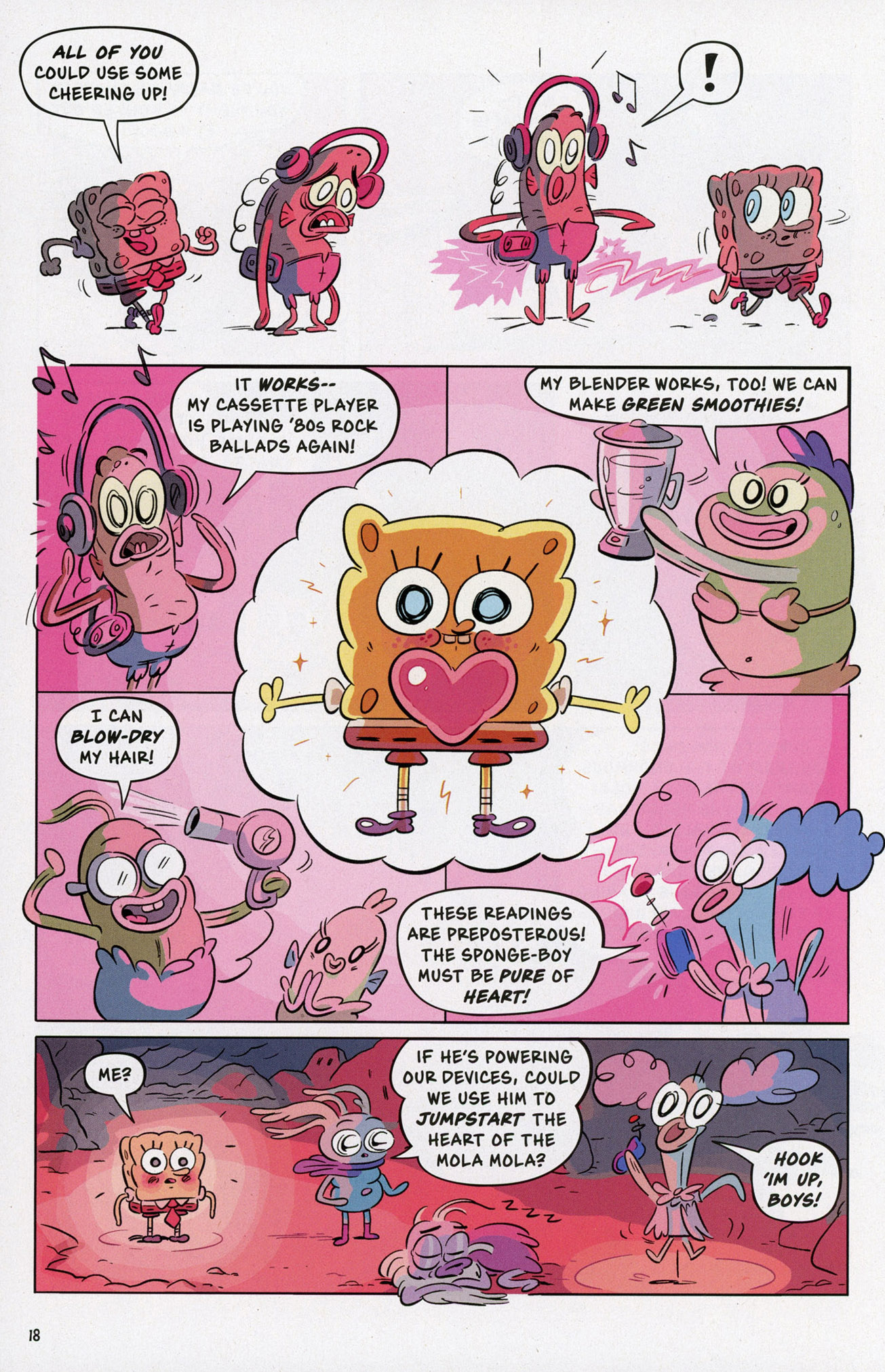 Read online SpongeBob Comics comic -  Issue #46 - 20