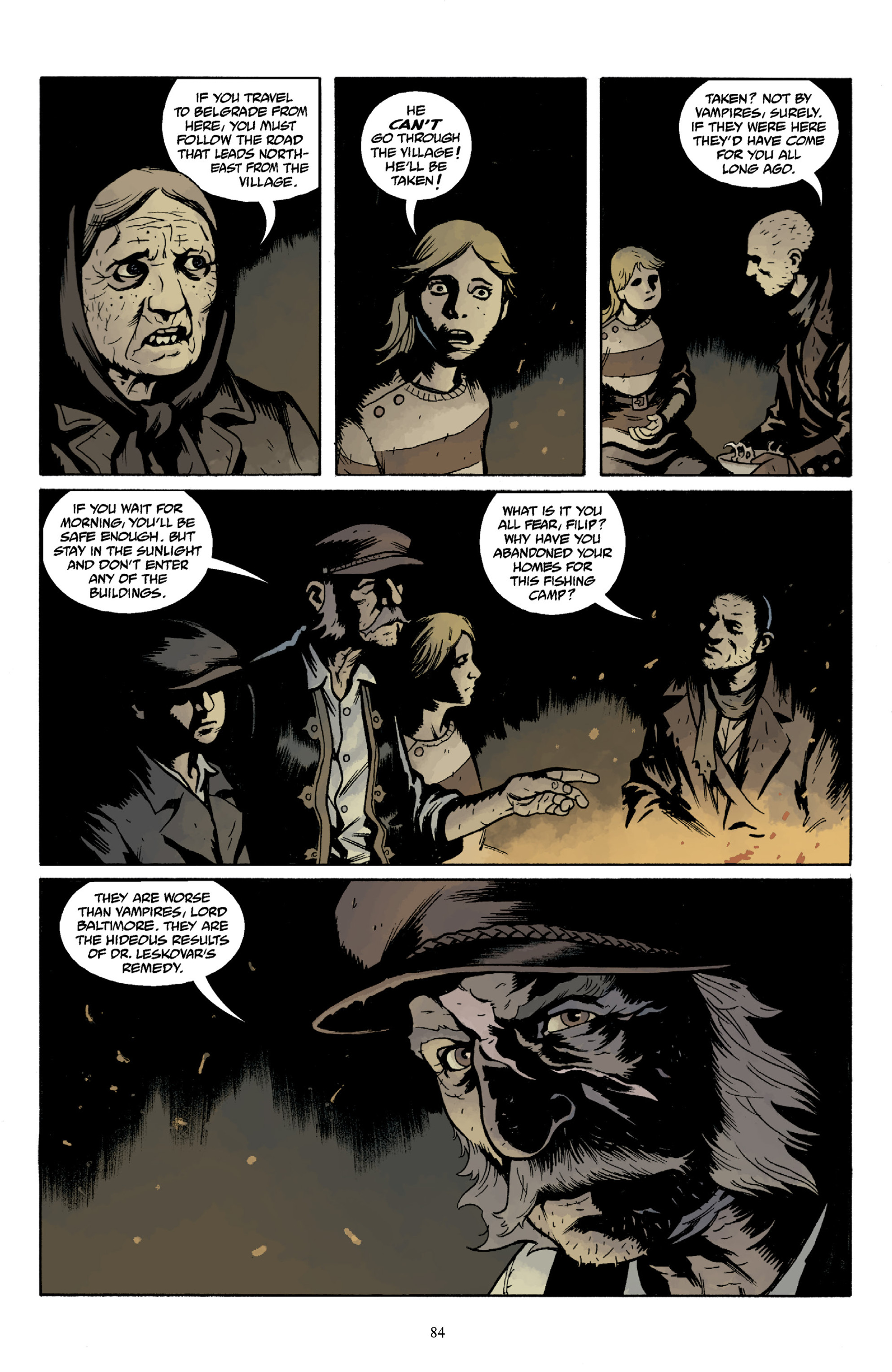 Read online Baltimore Volume 3: A Passing Stranger and Other Stories comic -  Issue # Full - 86