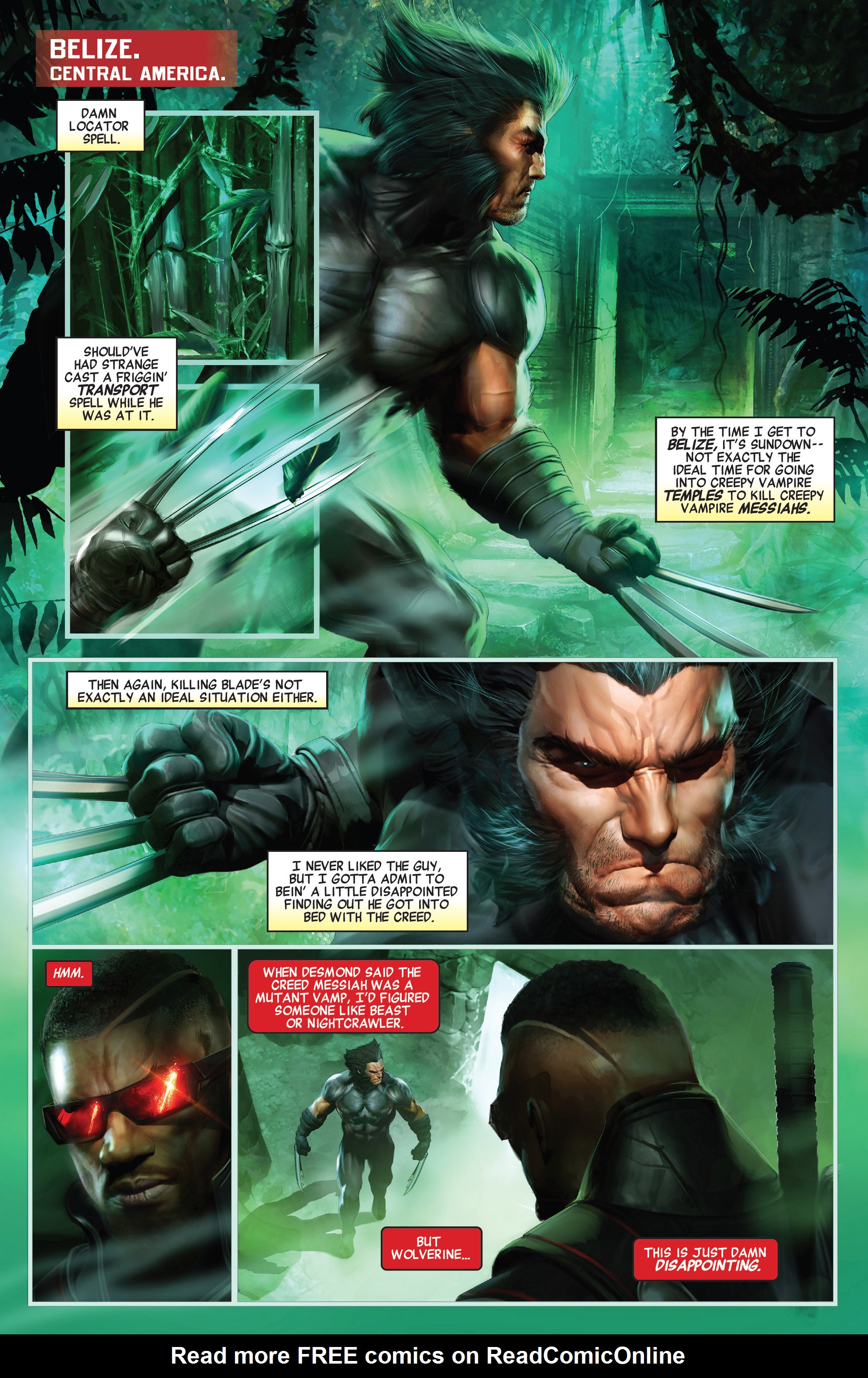 Read online Wolverine Vs. Blade Special comic -  Issue # Full - 24