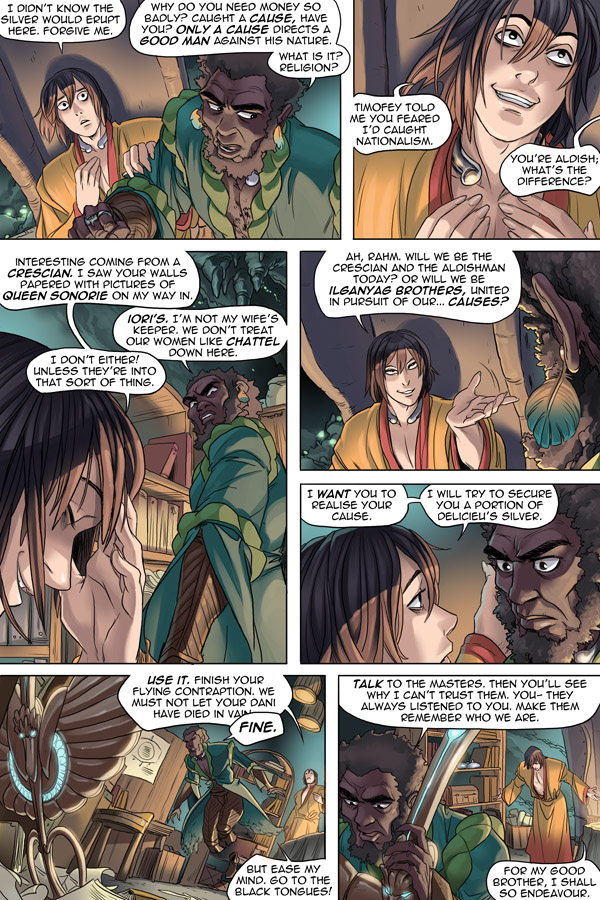 Read online Unsounded comic -  Issue #11 - 50