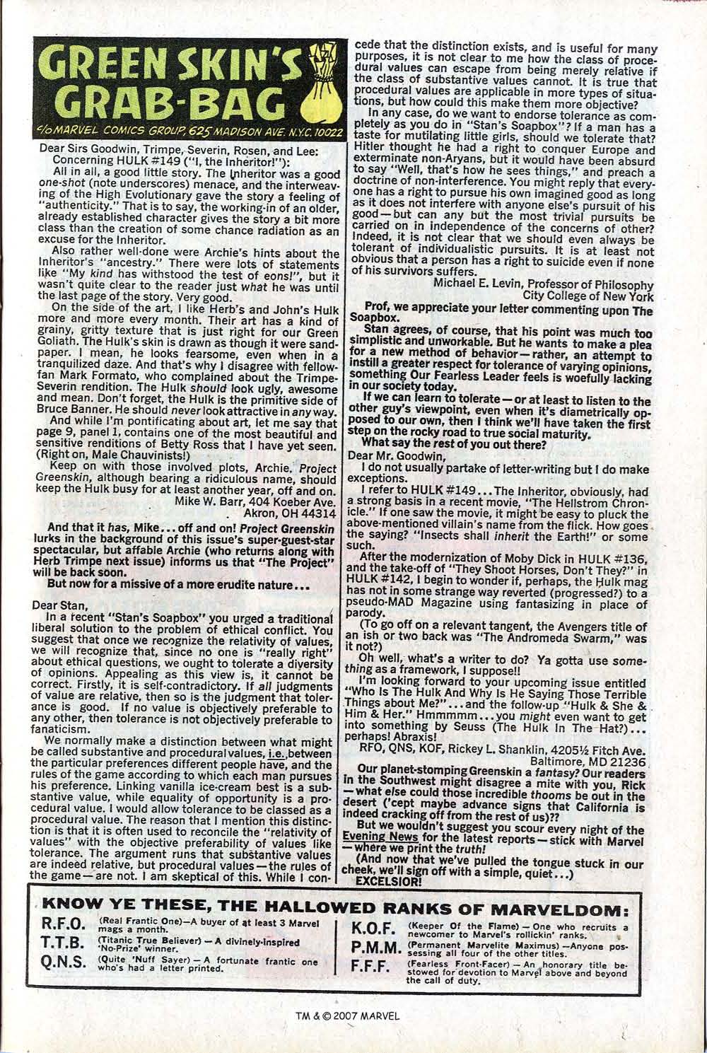 Read online The Incredible Hulk (1968) comic -  Issue #153 - 25