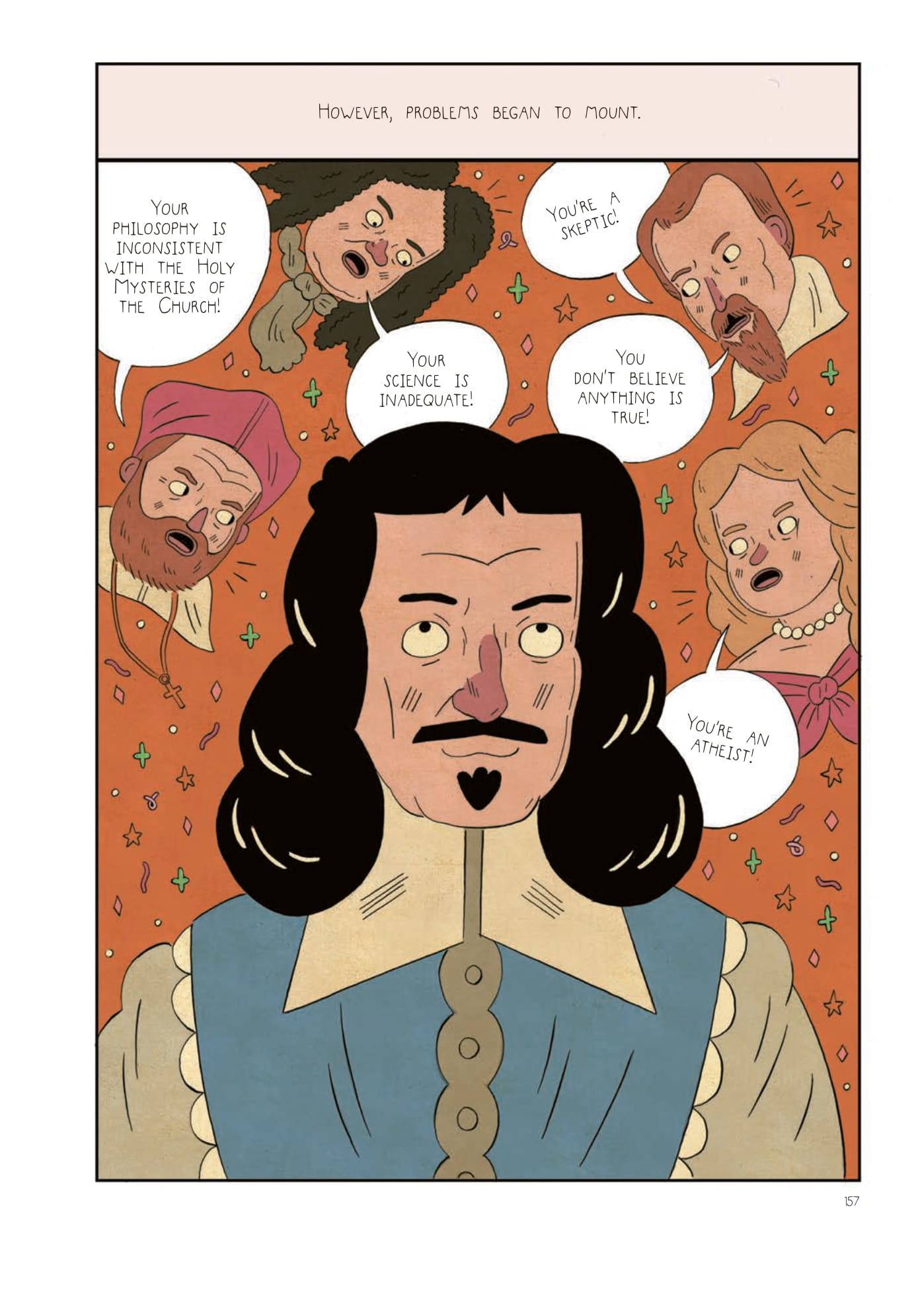 Read online Heretics!: The Wondrous (and Dangerous) Beginnings of Modern Philosophy comic -  Issue # TPB (Part 2) - 59