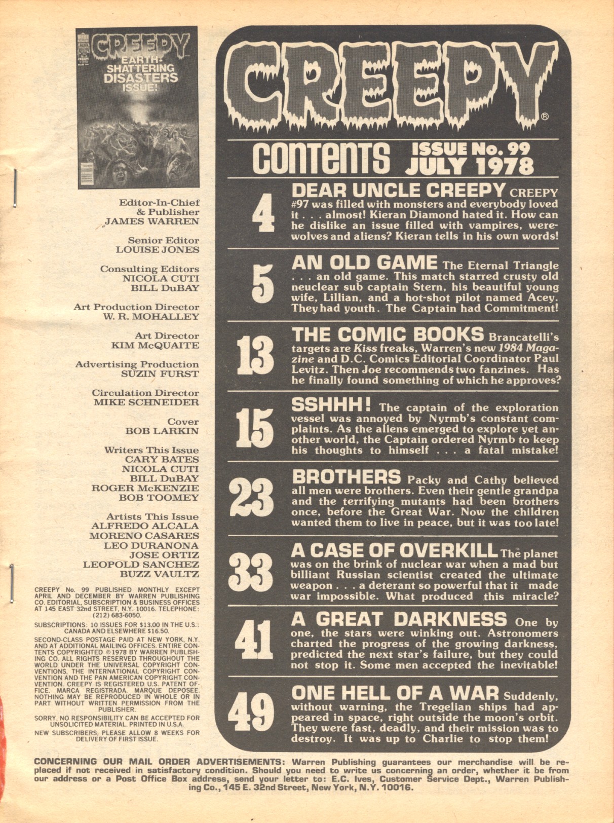 Read online Creepy (1964) comic -  Issue #99 - 3