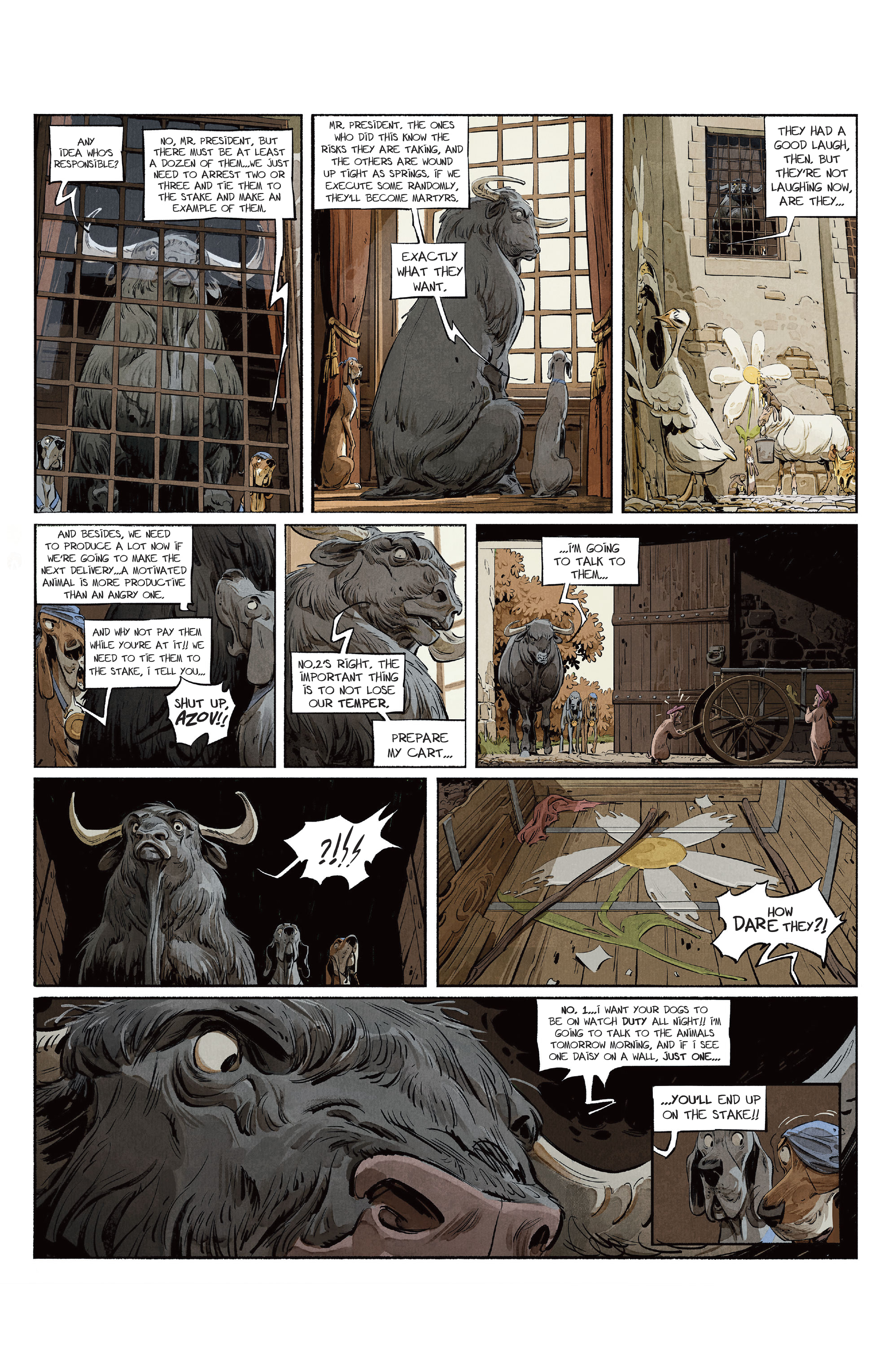 Read online Animal Castle comic -  Issue #3 - 17