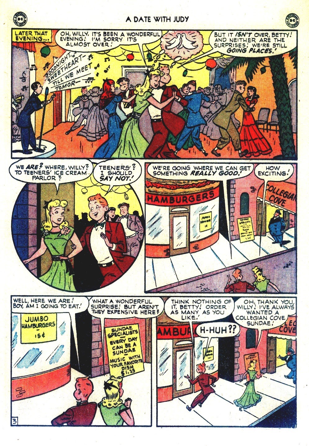 Read online A Date with Judy comic -  Issue #11 - 35