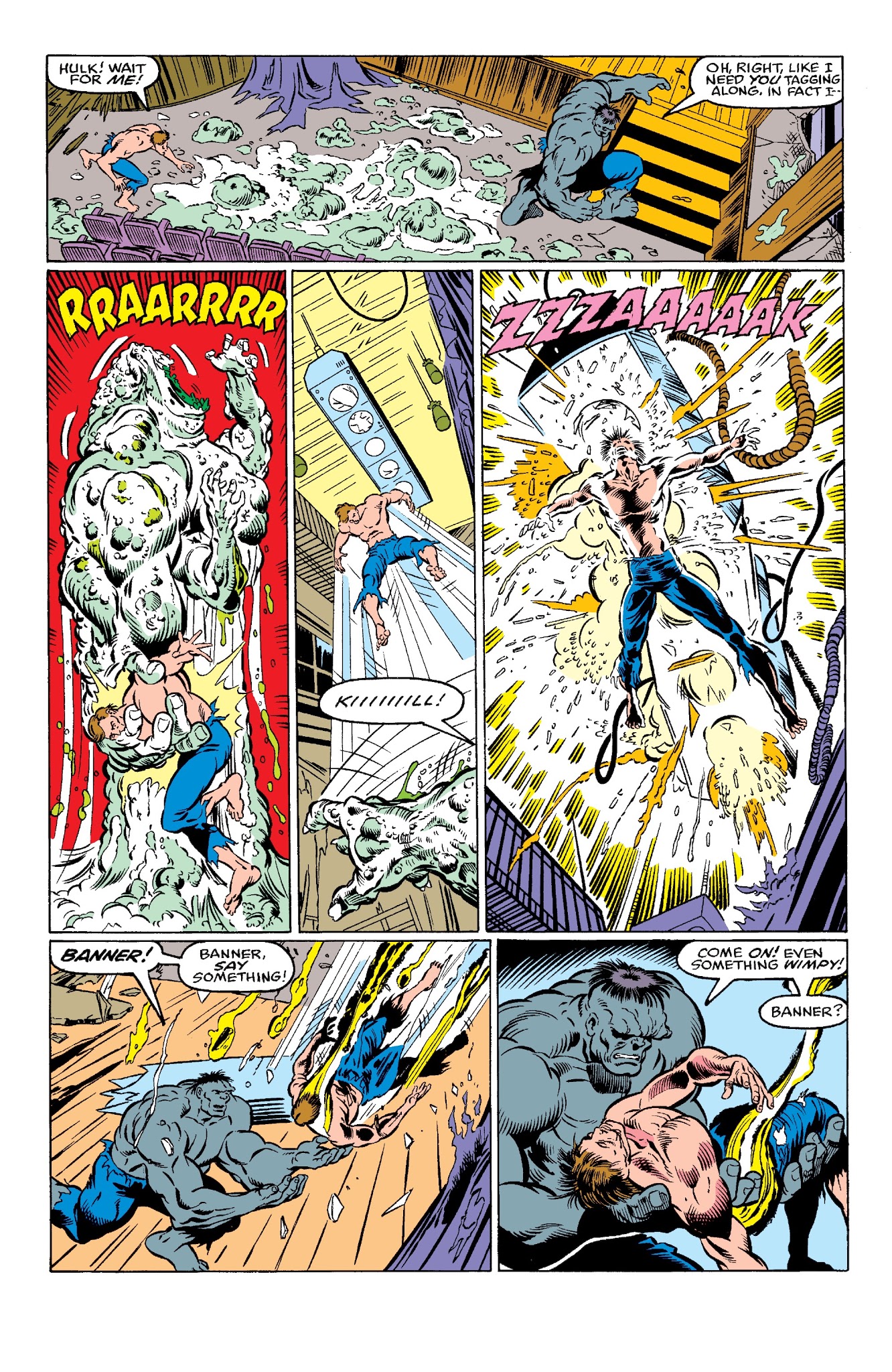 Read online Hulk Visionaries: Peter David comic -  Issue # TPB 5 - 170