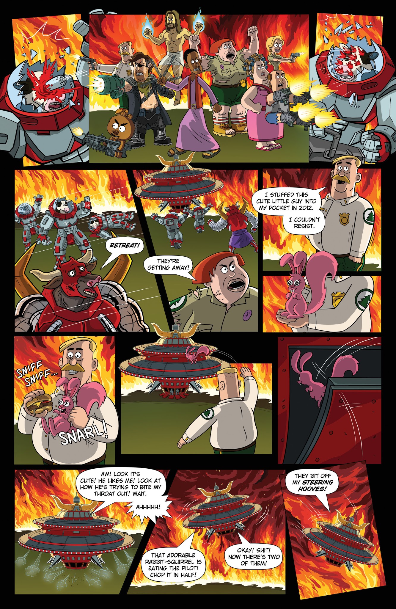 Read online Brickleberry comic -  Issue #4 - 22