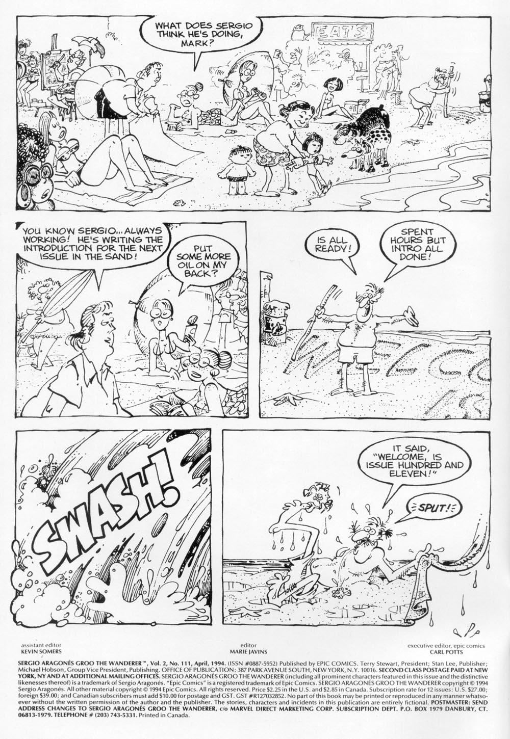 Read online Sergio Aragonés Groo the Wanderer comic -  Issue #111 - 2
