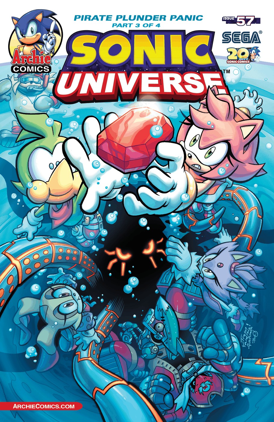 Read online Sonic Universe comic -  Issue #57 - 1