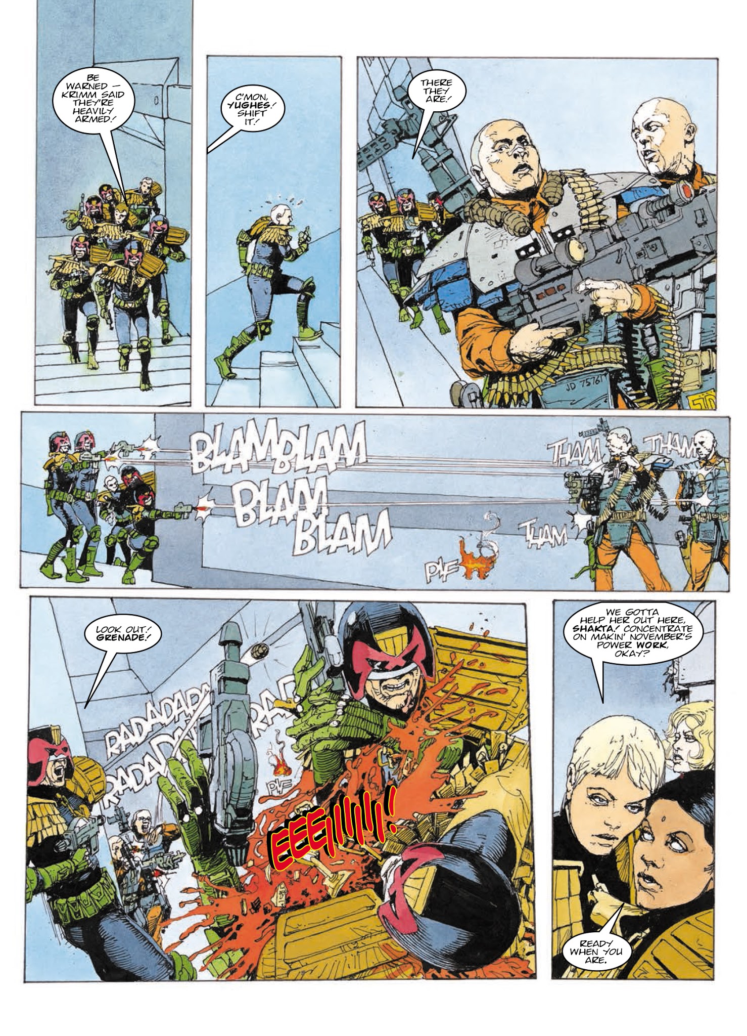 Read online Judge Anderson: The Psi Files comic -  Issue # TPB 4 - 212
