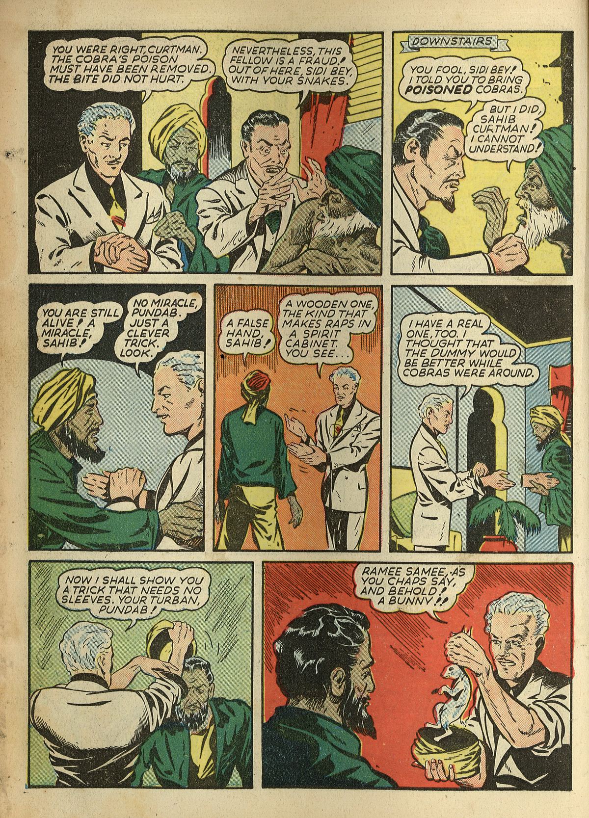 Read online Super-Magician Comics comic -  Issue #1 - 8