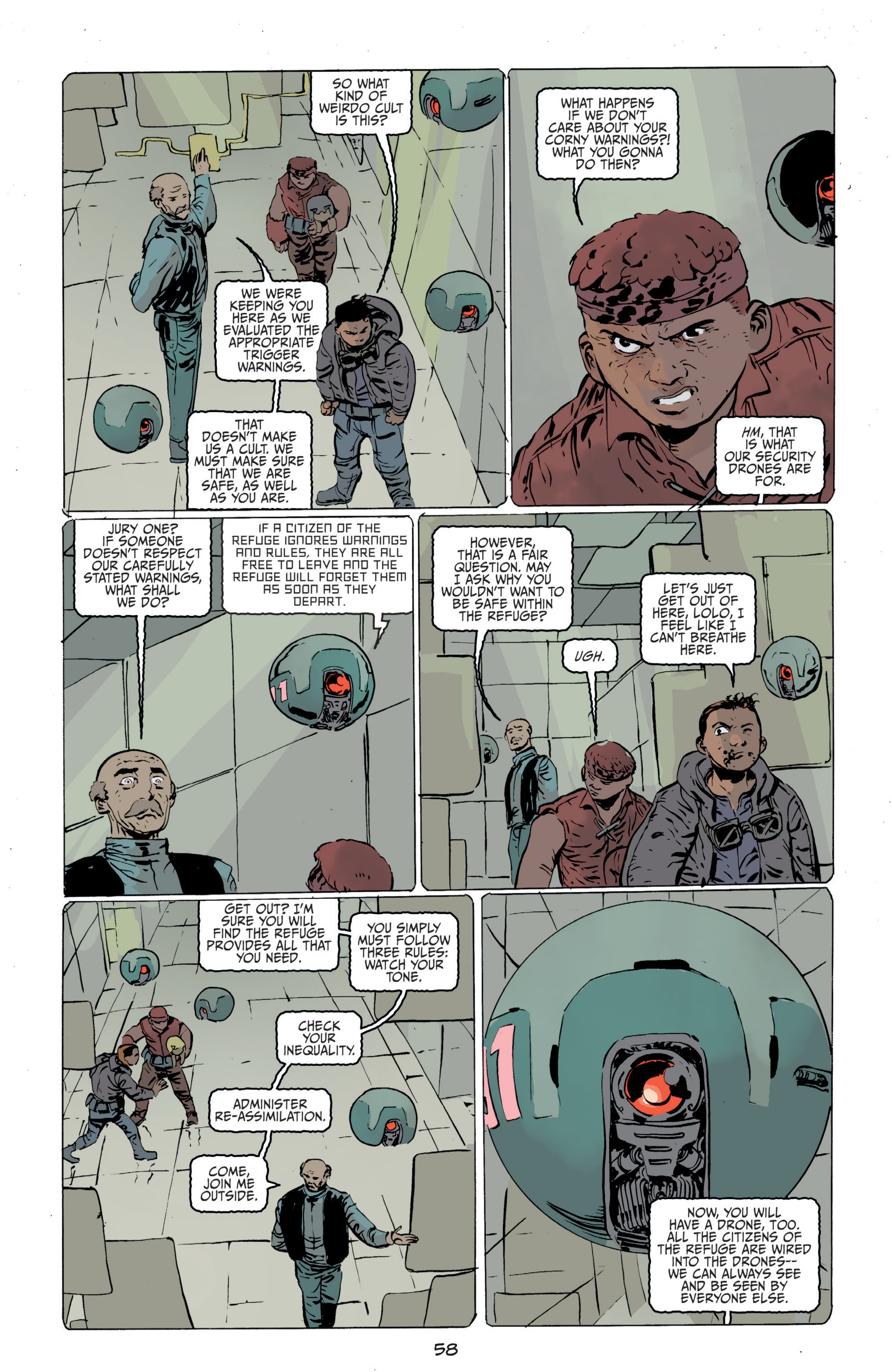 Read online Judge Dredd: Mega-City Zero comic -  Issue # TPB 2 - 58