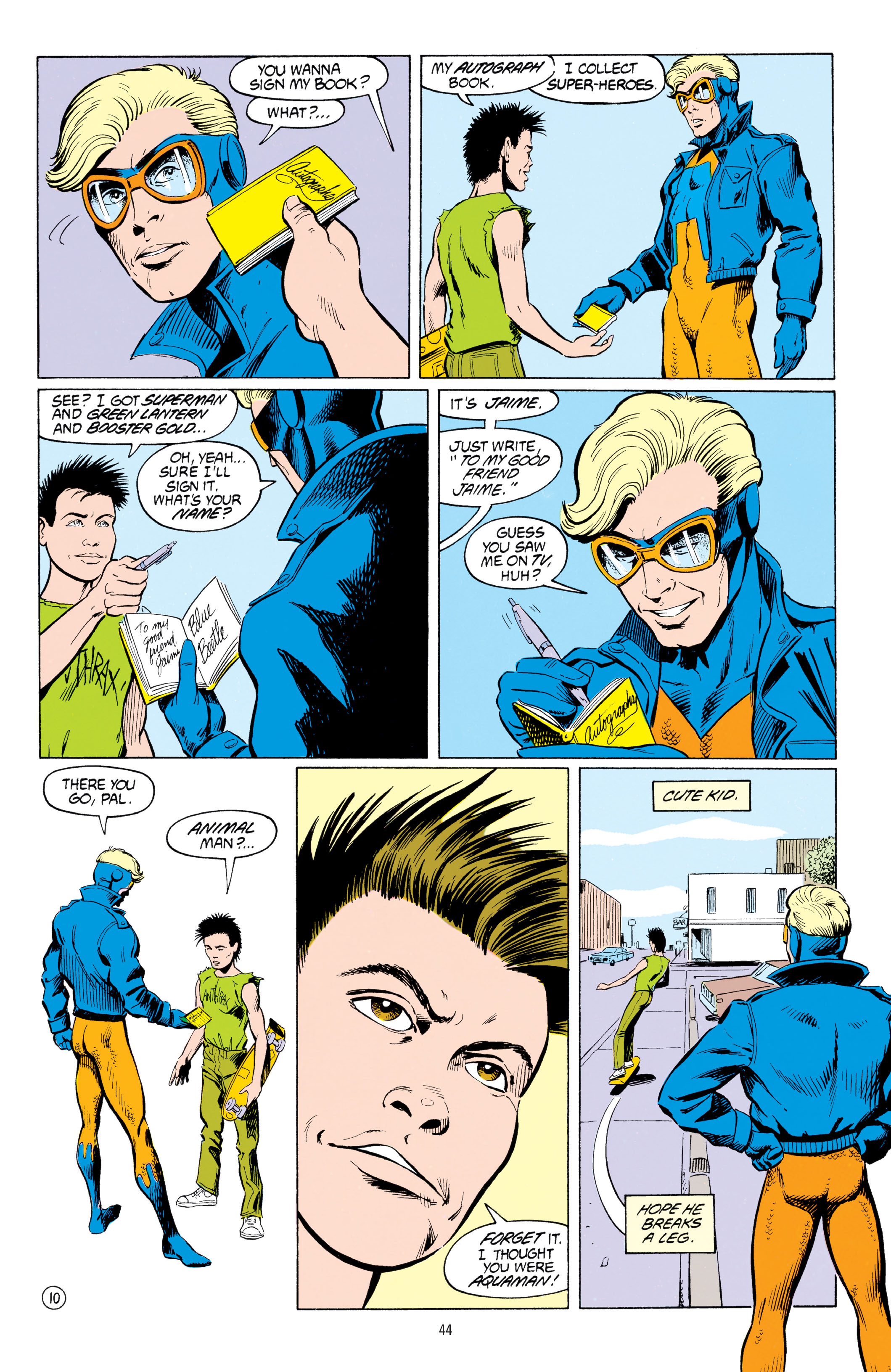 Read online Animal Man (1988) comic -  Issue # _ by Grant Morrison 30th Anniversary Deluxe Edition Book 1 (Part 1) - 45