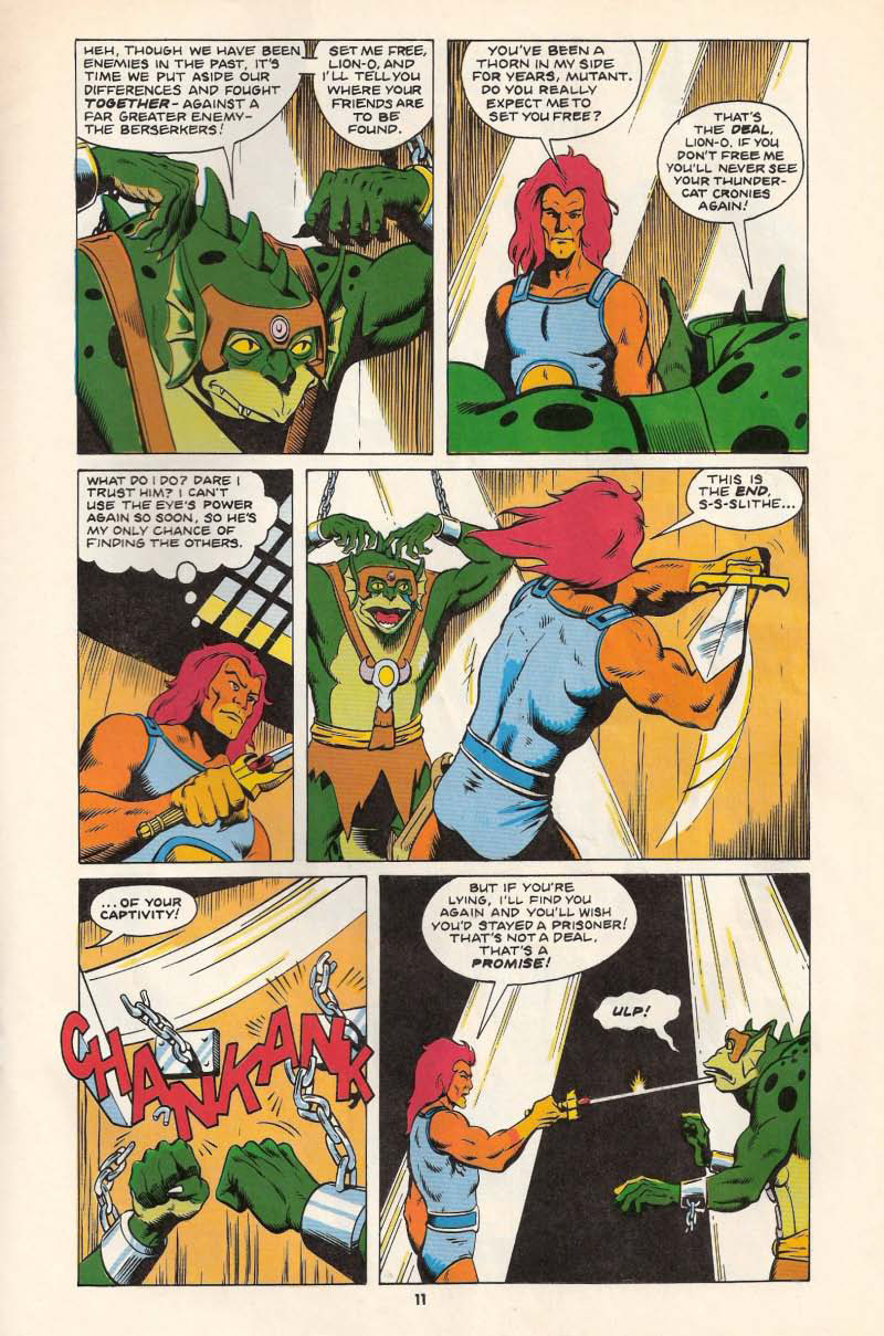 Read online ThunderCats (1987) comic -  Issue #11 - 11