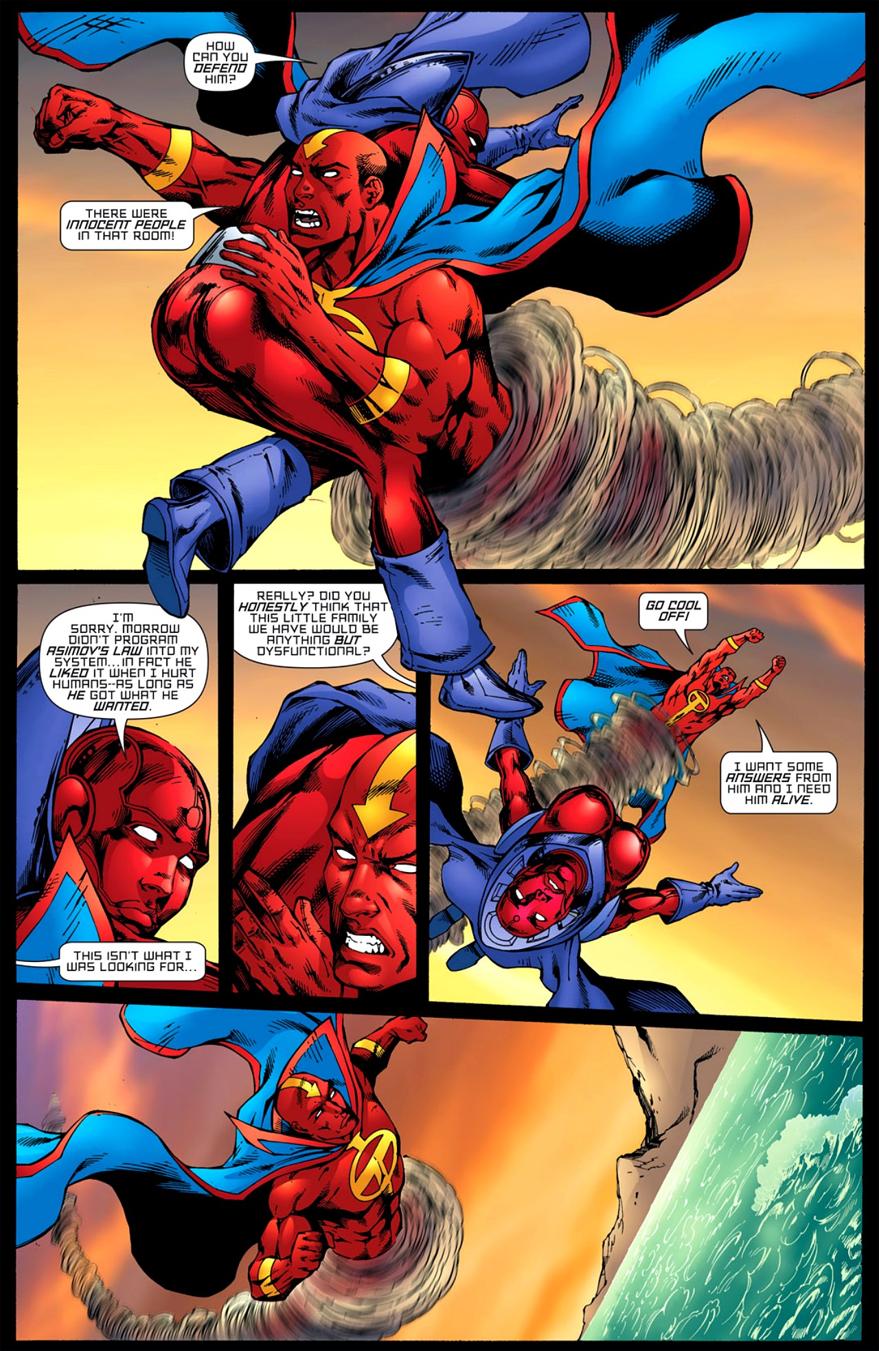 Read online Red Tornado (2009) comic -  Issue #3 - 5