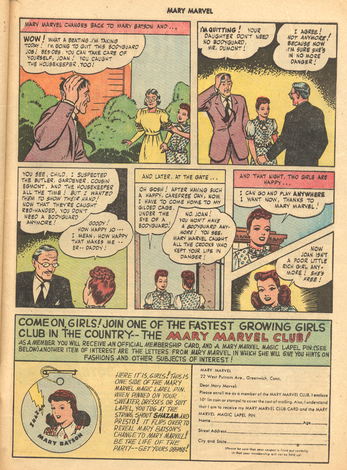 Read online Mary Marvel comic -  Issue #7 - 49