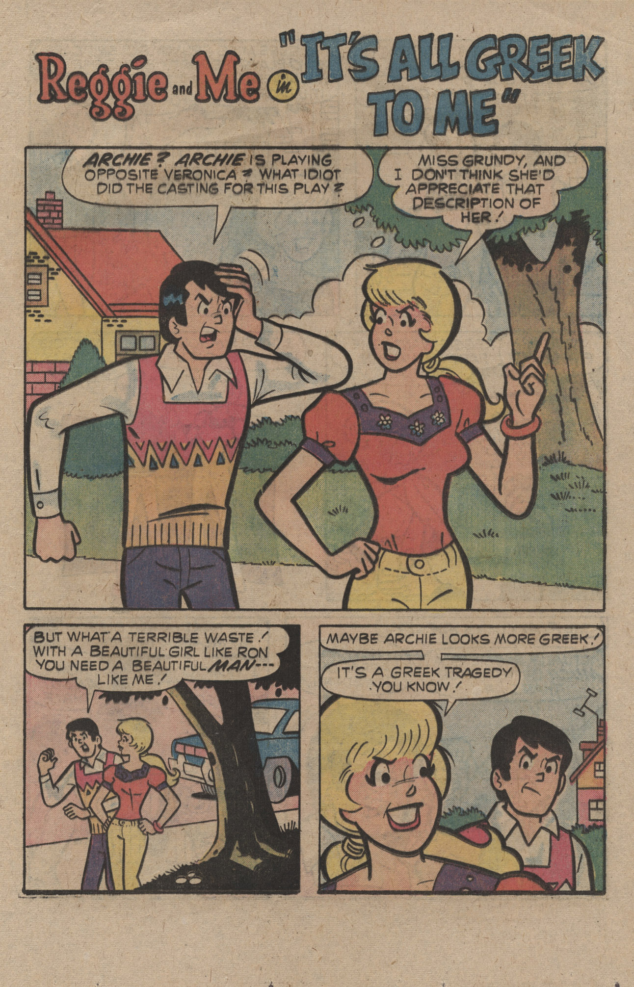 Read online Reggie and Me (1966) comic -  Issue #93 - 13