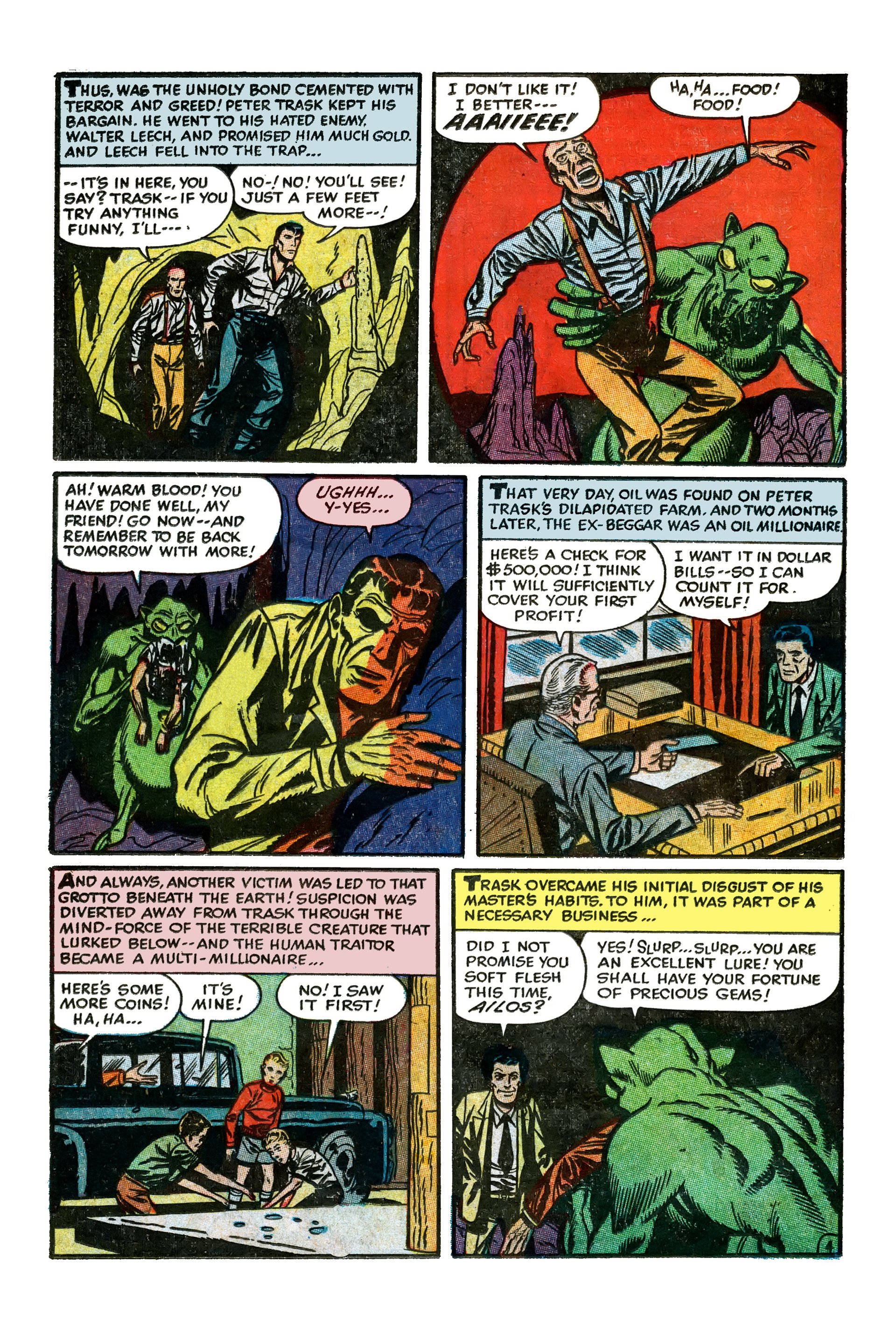 Read online Chamber of Chills (1951) comic -  Issue #14 - 14