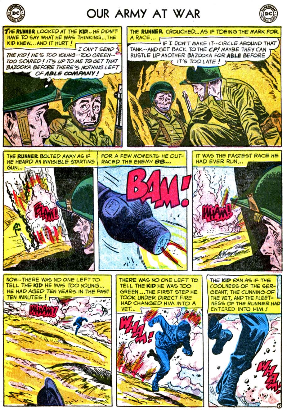 Read online Our Army at War (1952) comic -  Issue #56 - 9