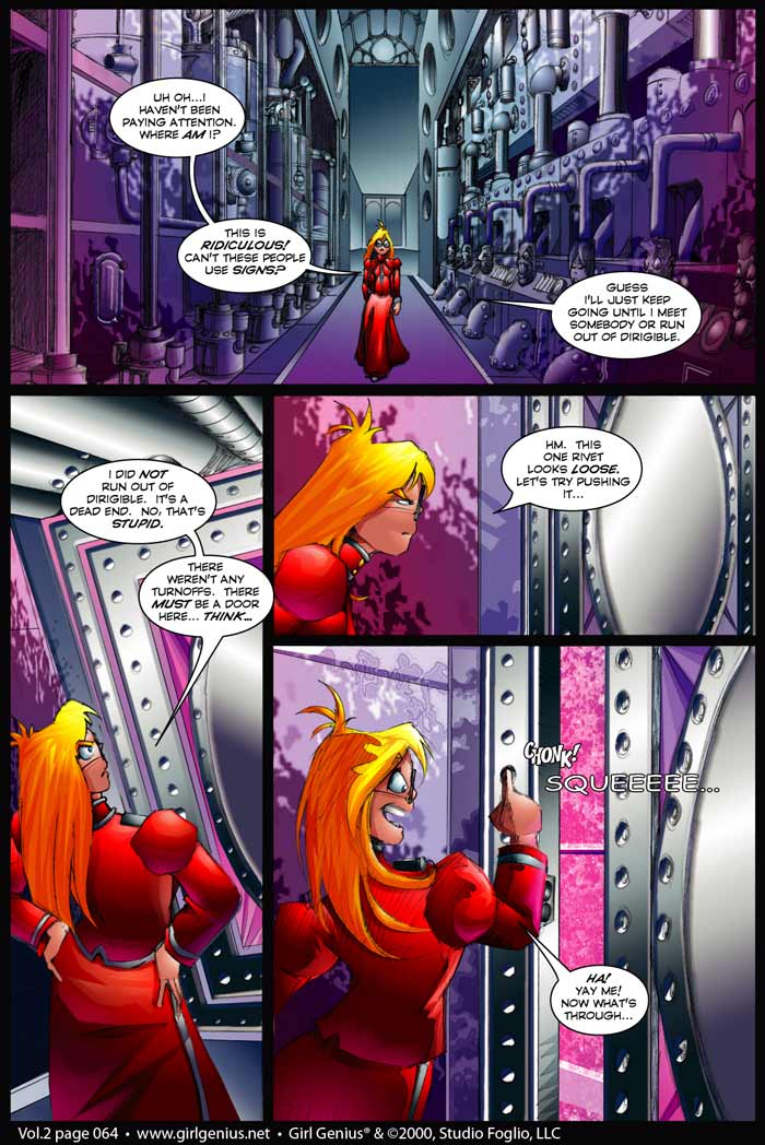 Read online Girl Genius (2002) comic -  Issue #2 - 64