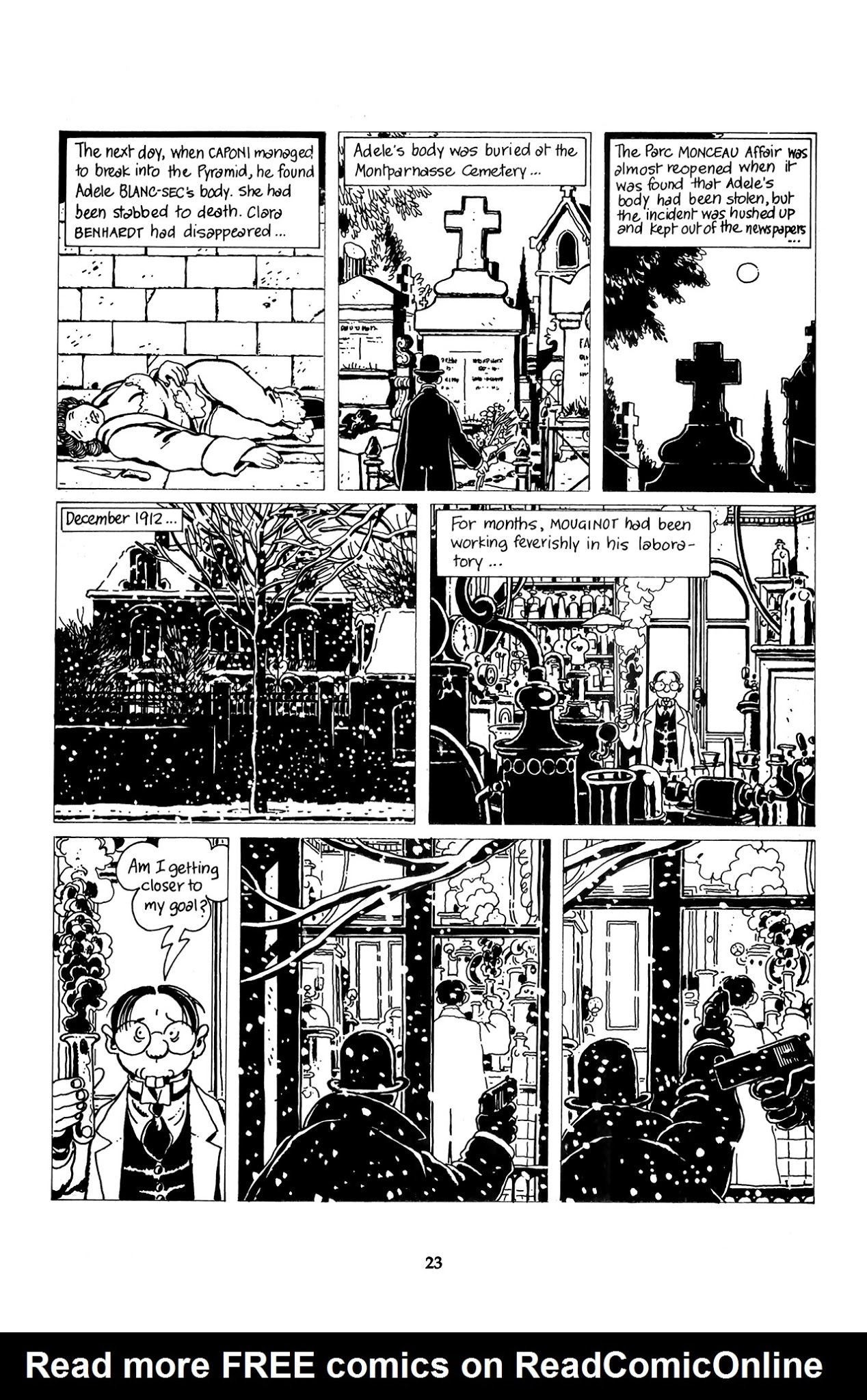 Read online Cheval Noir comic -  Issue #23 - 25