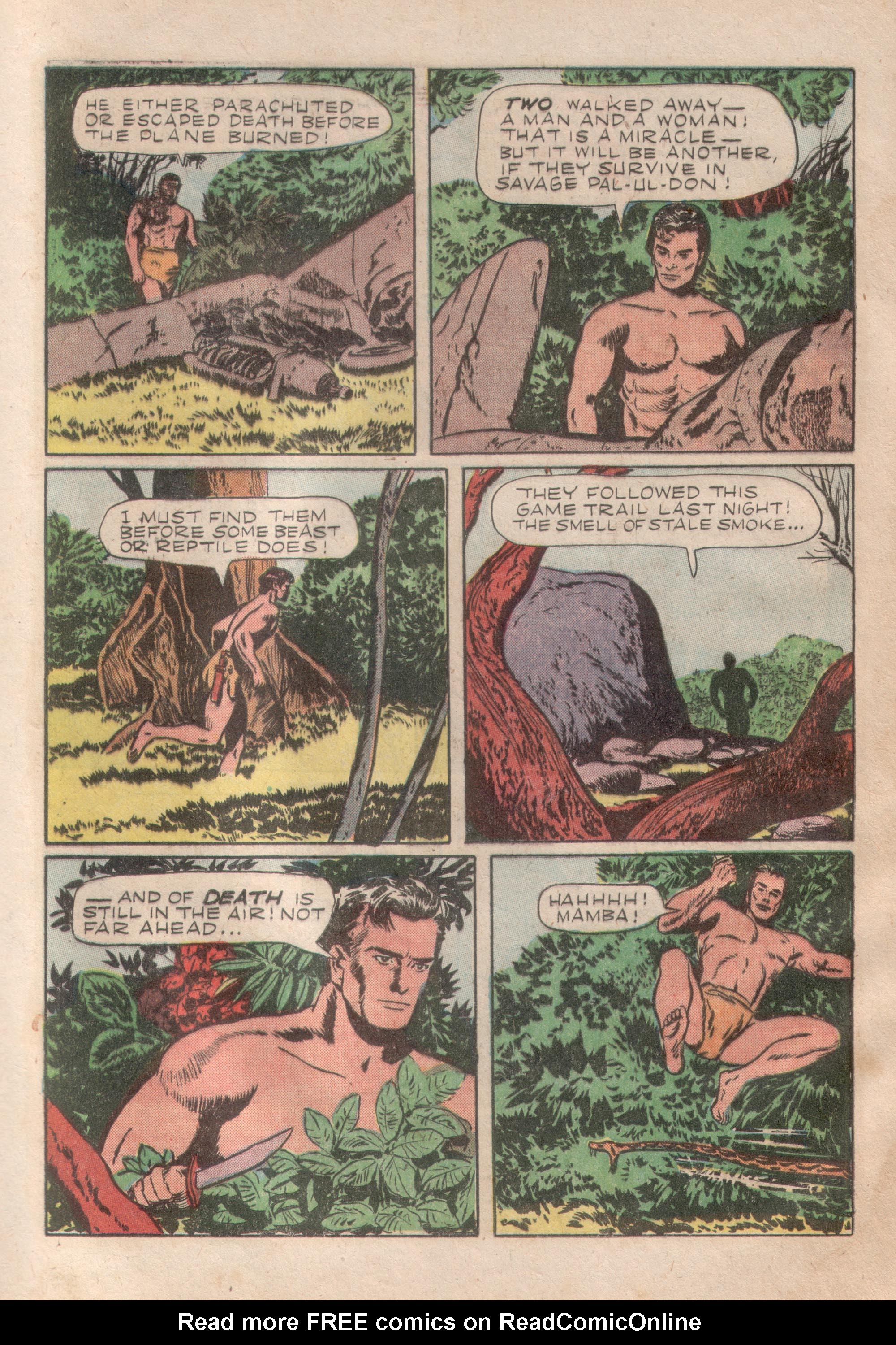 Read online Tarzan (1948) comic -  Issue #41 - 4