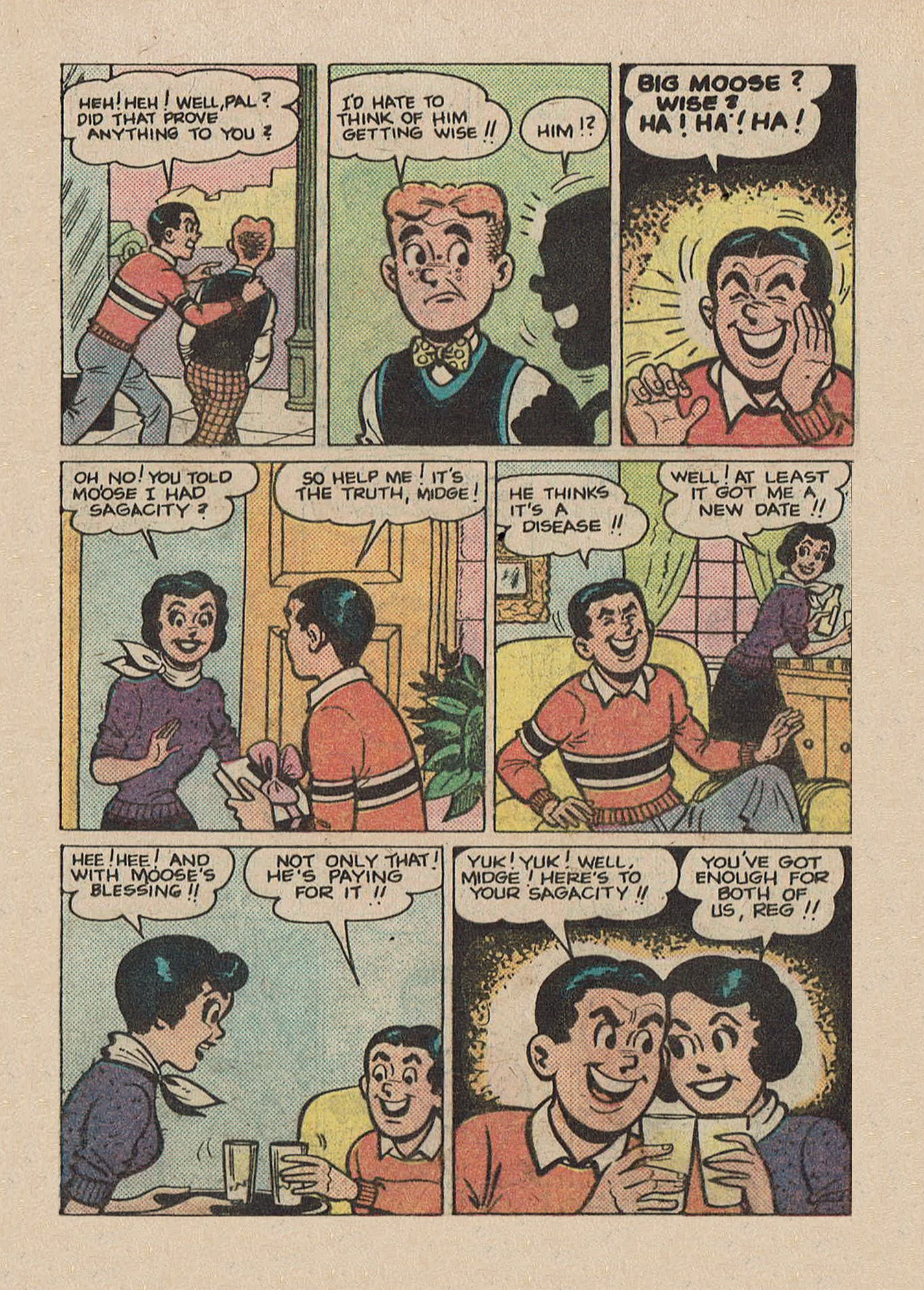 Read online Archie Digest Magazine comic -  Issue #55 - 105