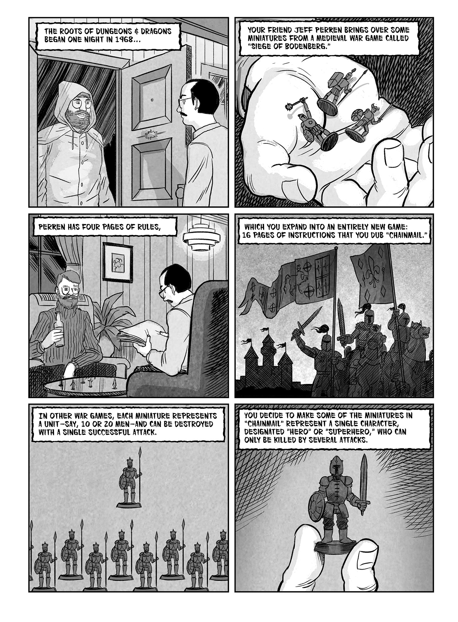 Read online Rise of the Dungeon Master: Gary Gygax and the Creation of D&D comic -  Issue # TPB - 40