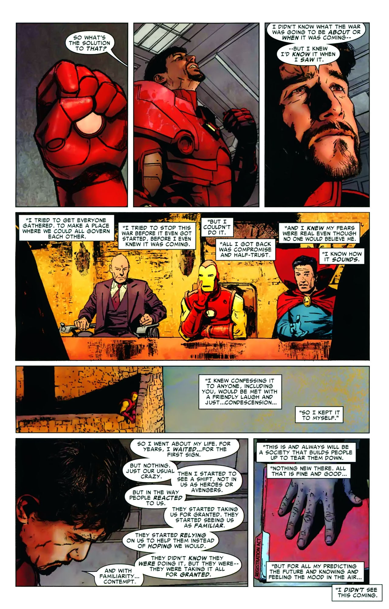 Read online Civil War: The Confession comic -  Issue # Full - 9