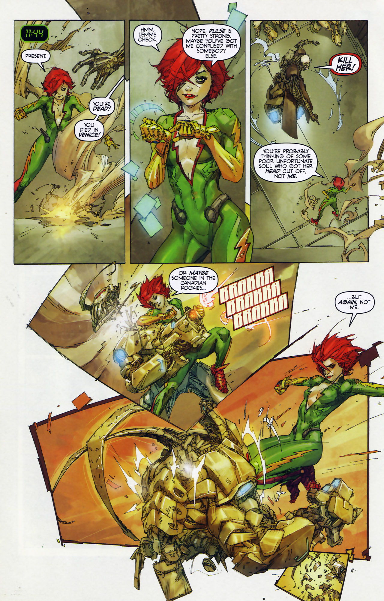 Read online Velocity (2010) comic -  Issue #4 - 9