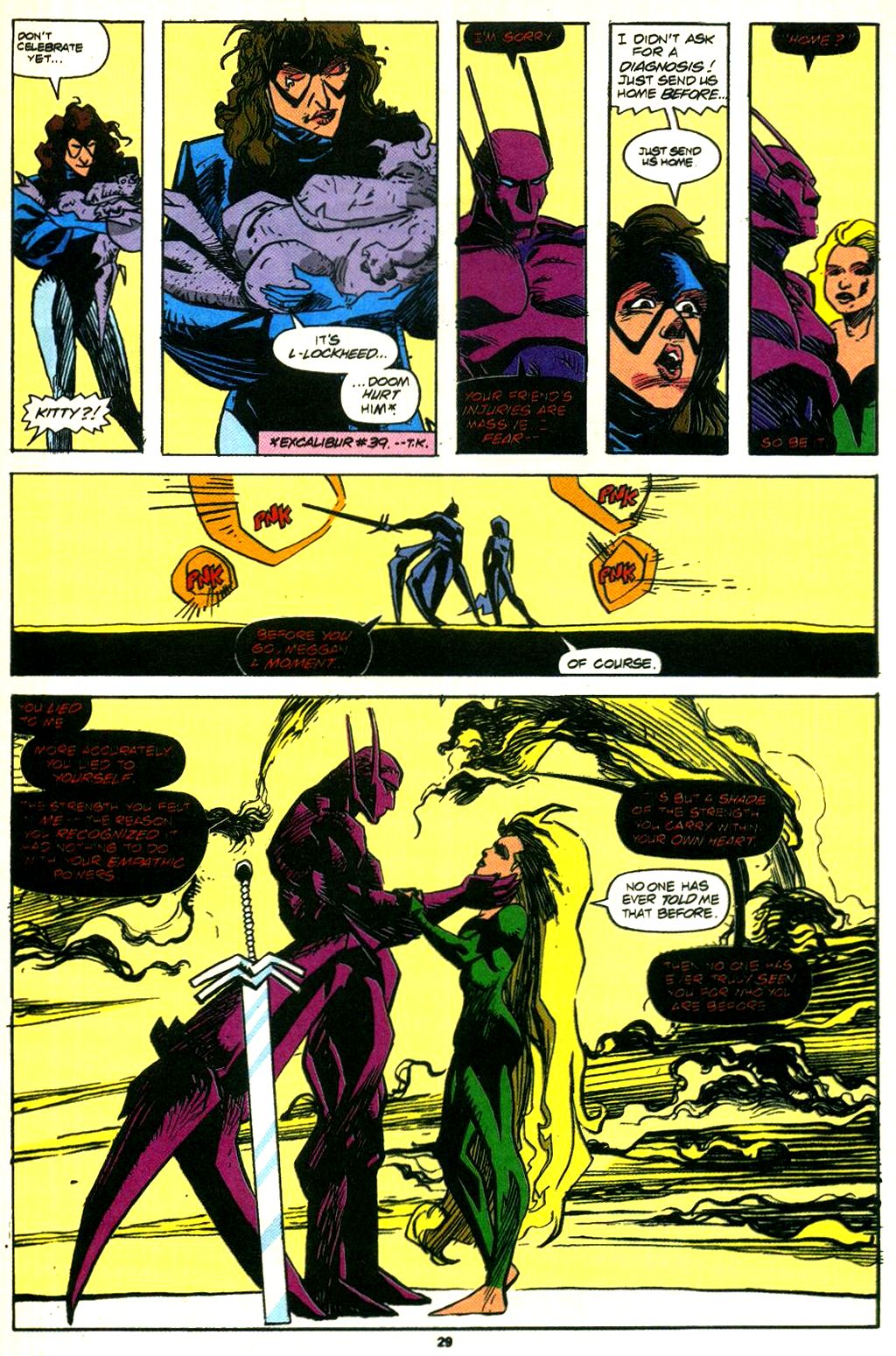 Read online Excalibur (1988) comic -  Issue #39 - 22