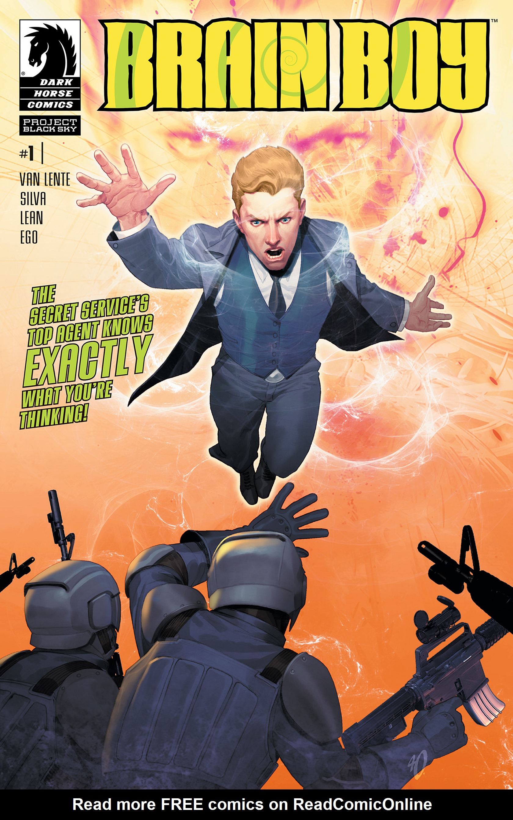 Read online Brain Boy comic -  Issue #1 - 1