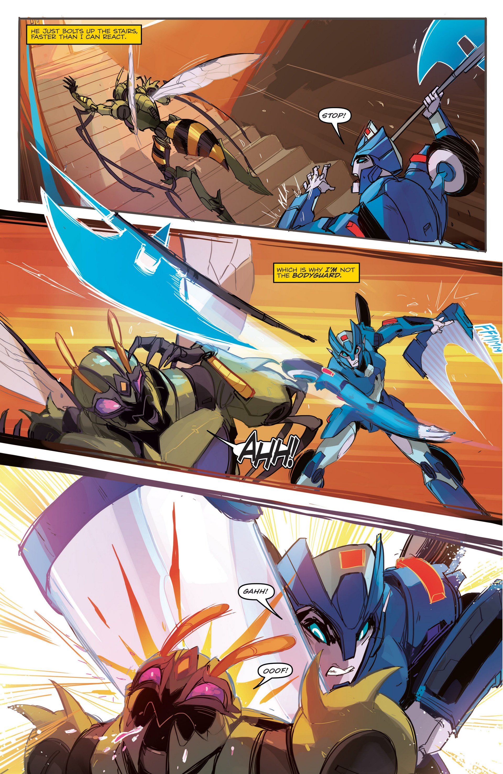 Read online The Transformers: Windblade (2014) comic -  Issue #2 - 16