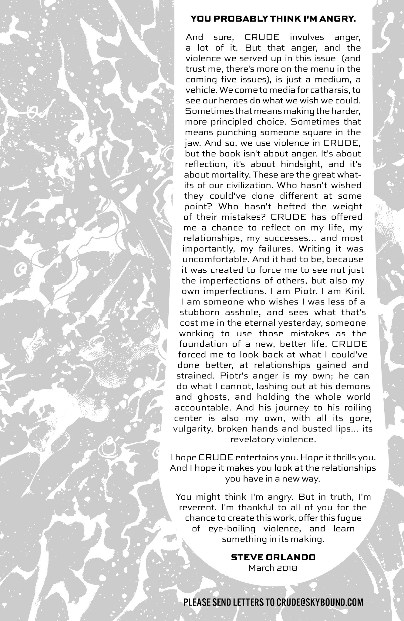 Read online Crude comic -  Issue #1 - 26