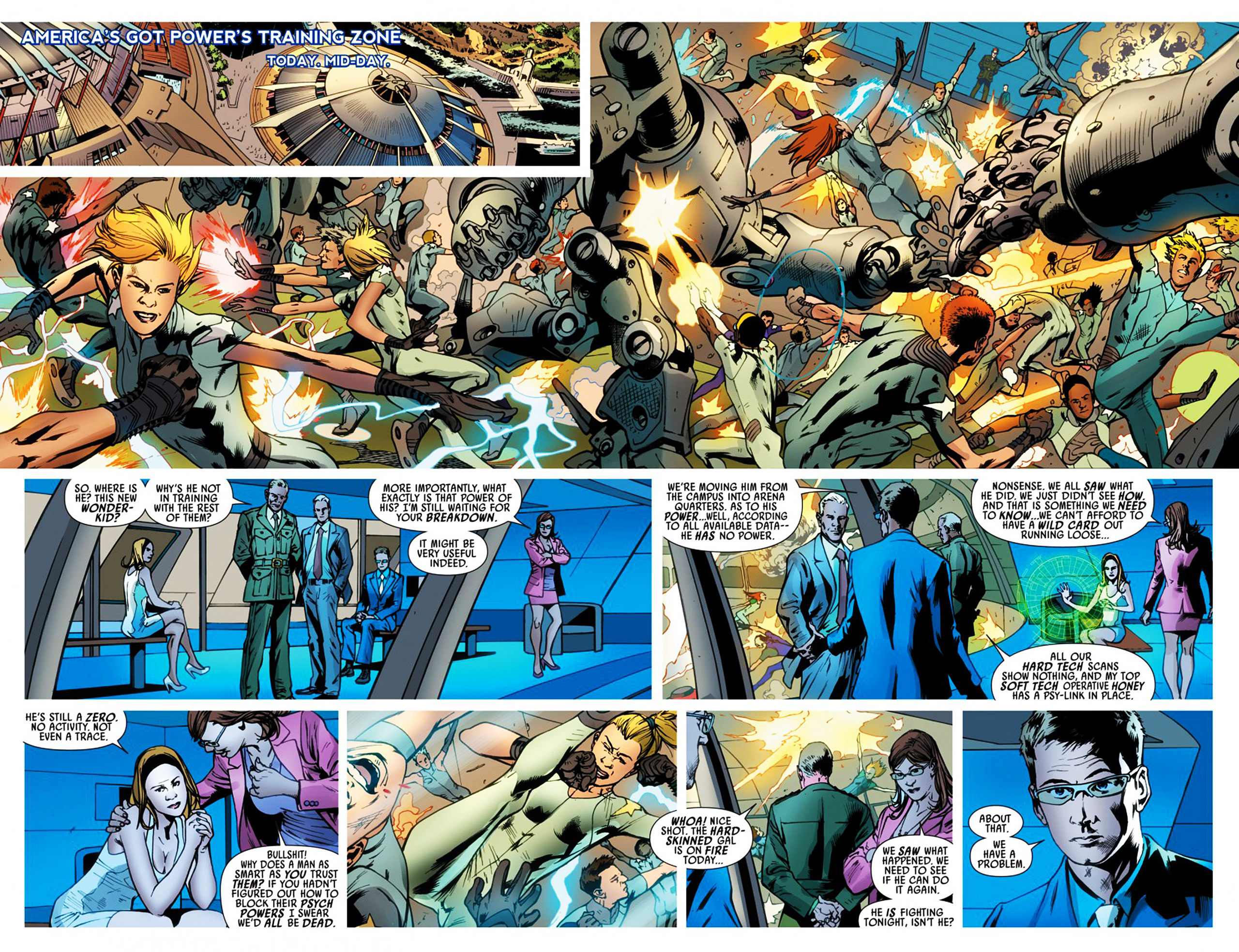 Read online America's Got Powers comic -  Issue #1 - 9