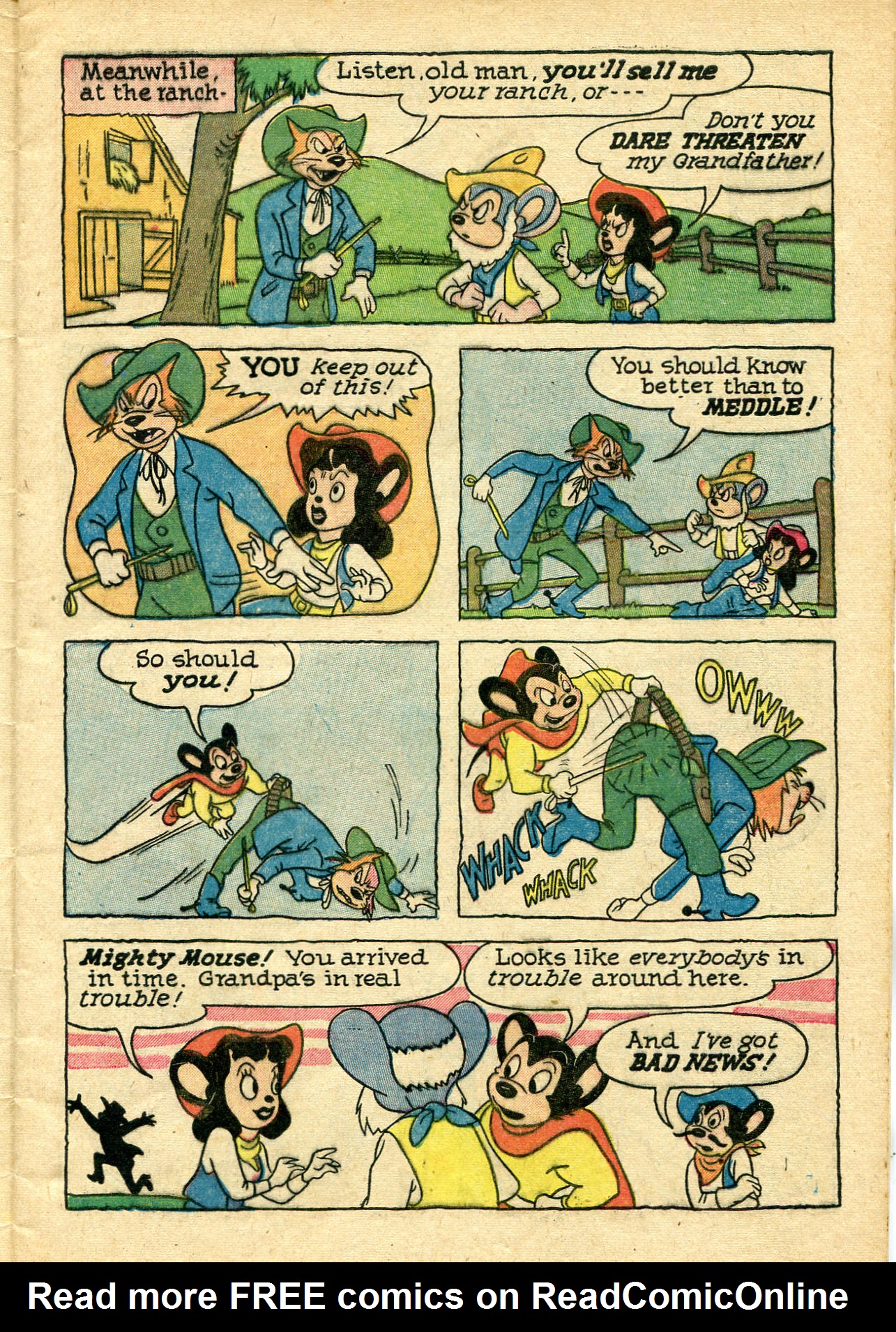 Read online Paul Terry's Mighty Mouse Comics comic -  Issue #69 - 5