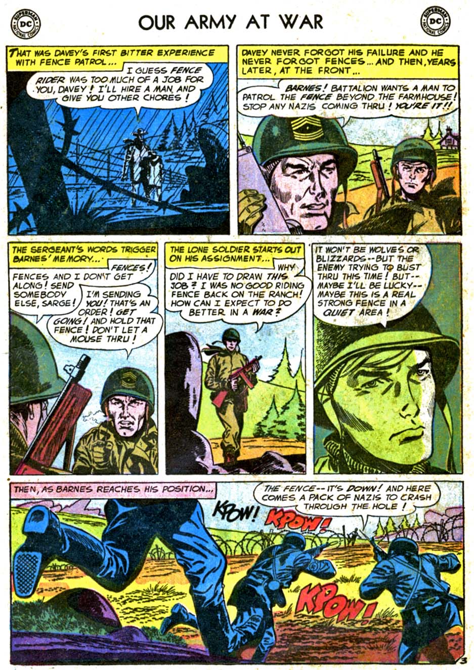 Read online Our Army at War (1952) comic -  Issue #62 - 13