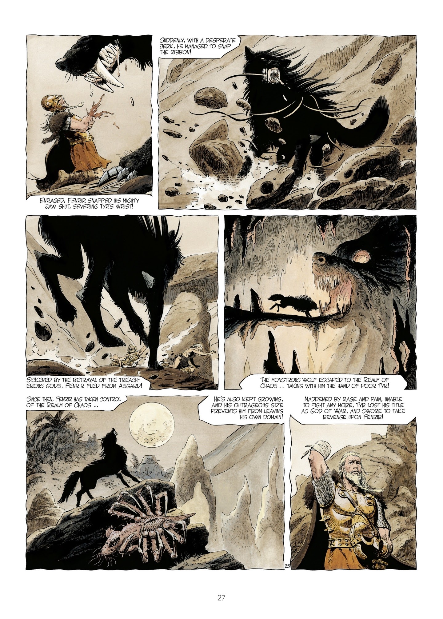 Read online The World of Thorgal: Wolfcub comic -  Issue #2 - 29