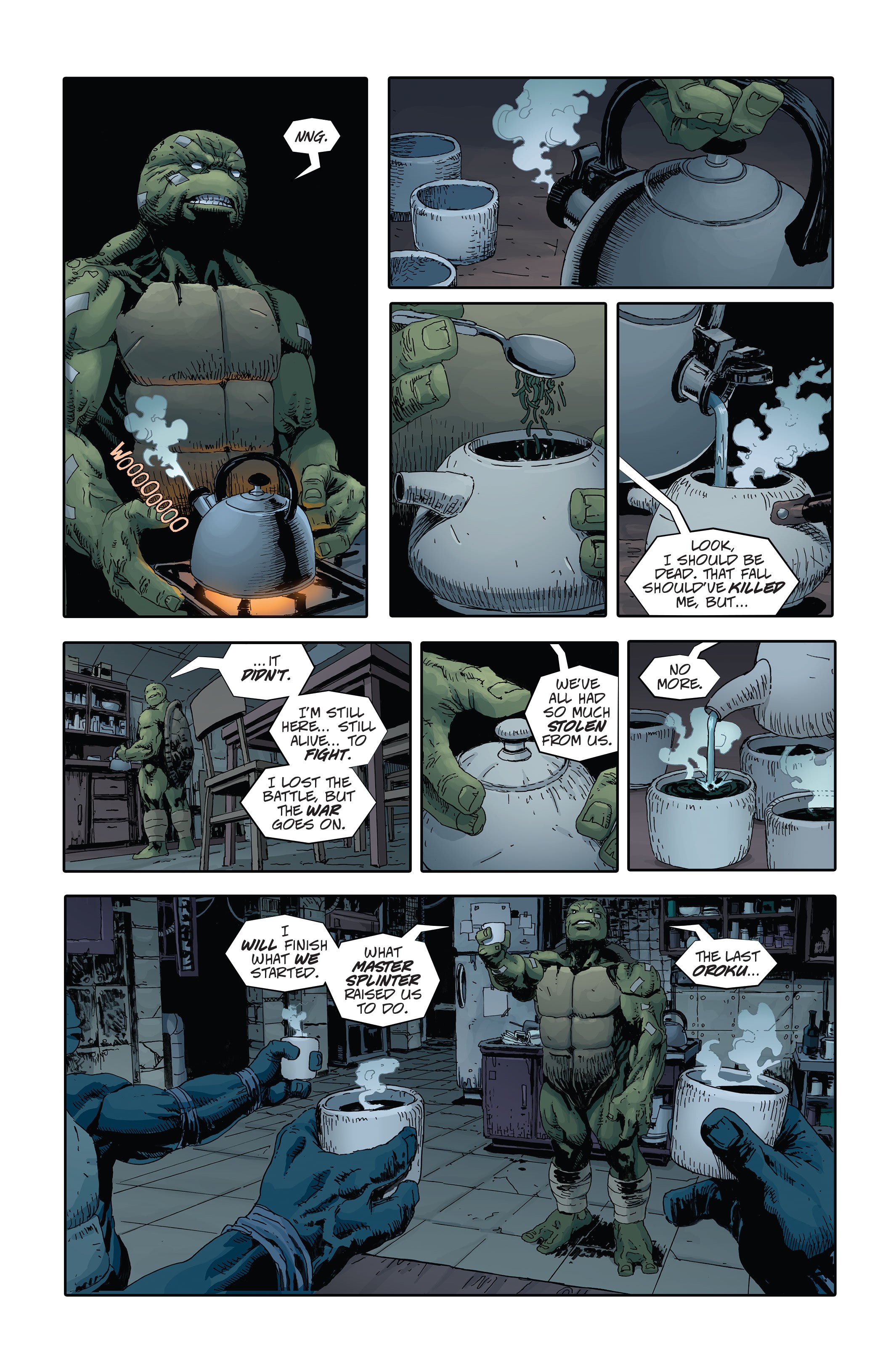 Read online Teenage Mutant Ninja Turtles: The Last Ronin comic -  Issue #2 - 13