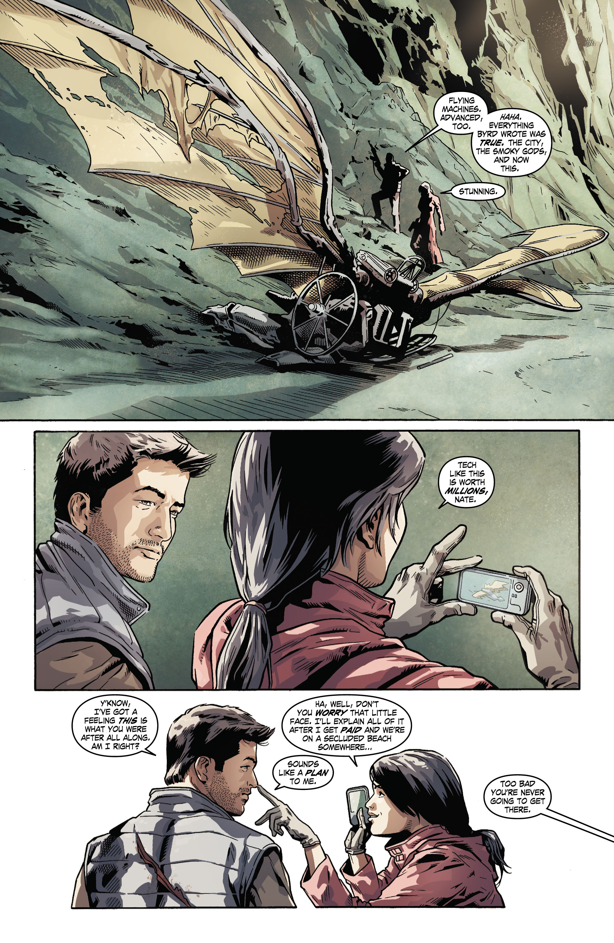 Read online Uncharted comic -  Issue #5 - 11